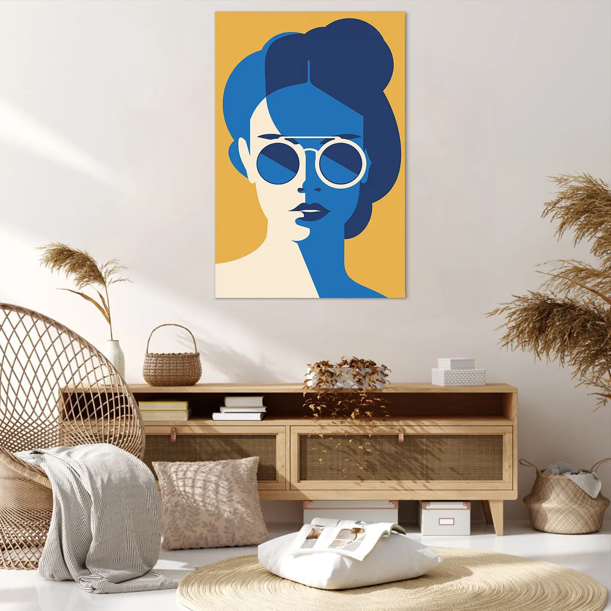 Quadro su tela - Stampe su Tela - Look vacanziero - 80x120 cm