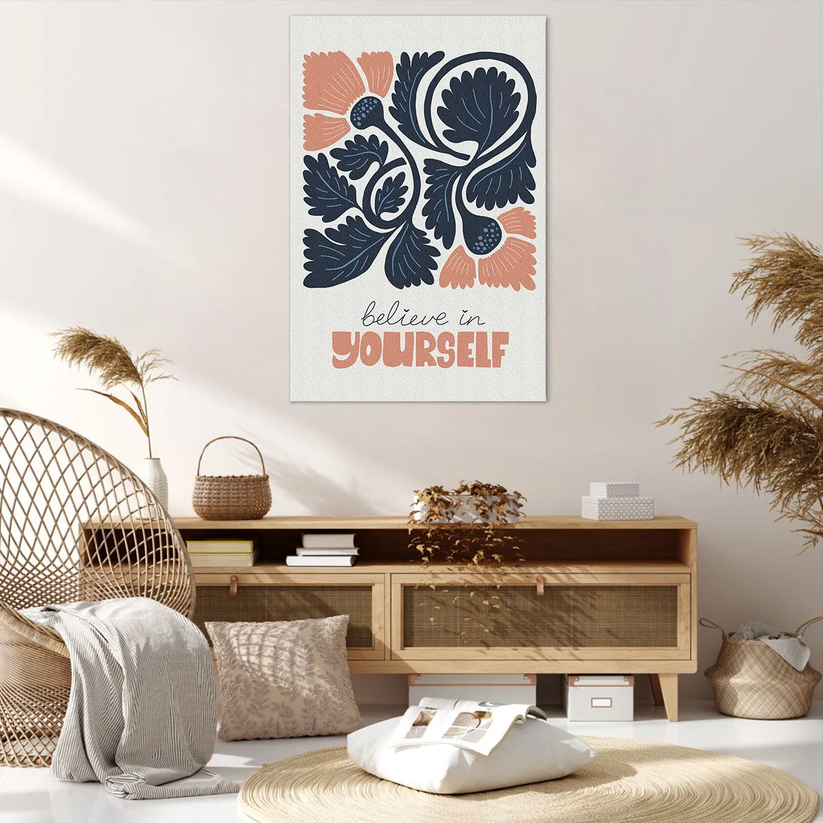 Impression sur toile - Image sur toile - Et tu t'épanouis - 80x120 cm