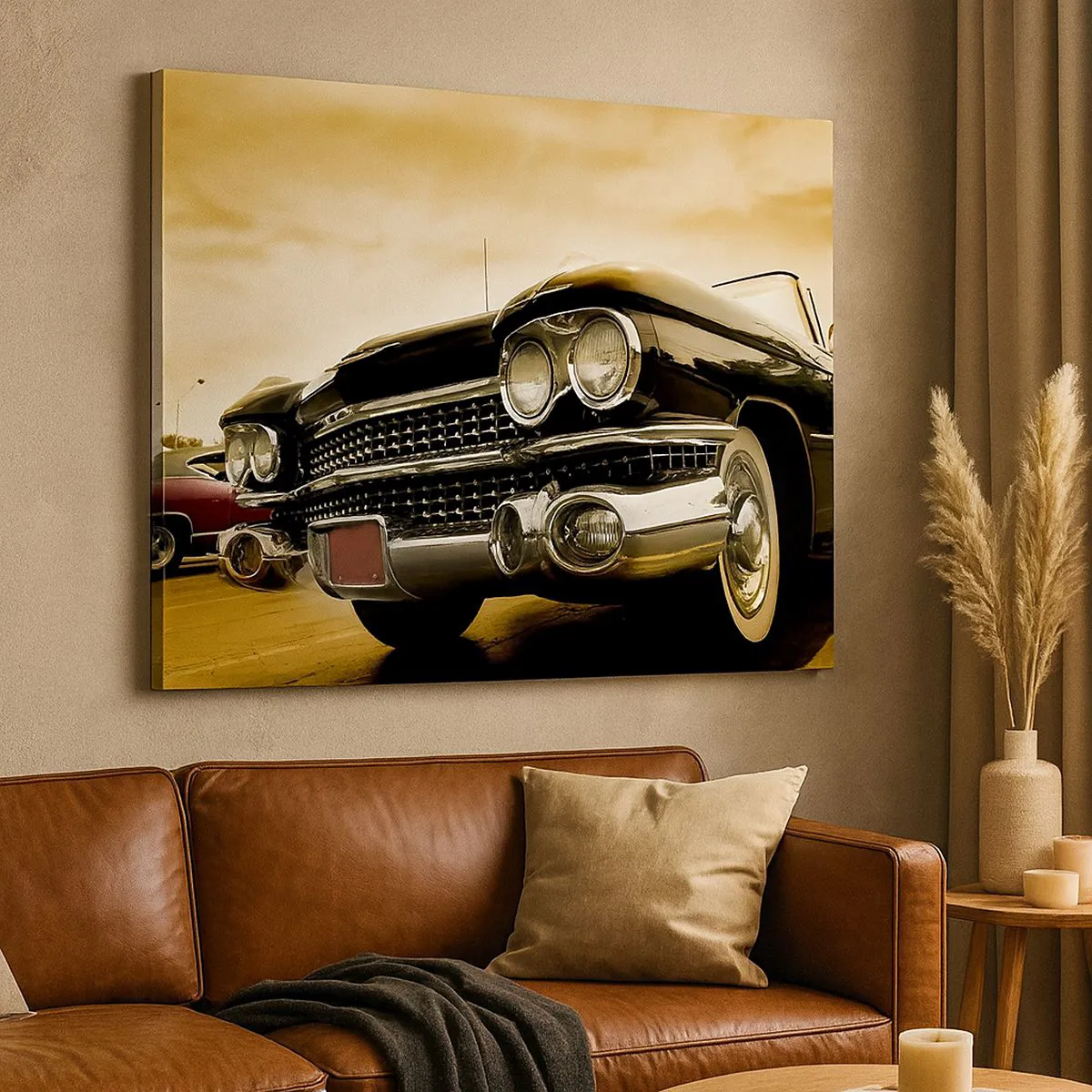 Canvas picture - Classics Never Passes Away - 120x80 cm