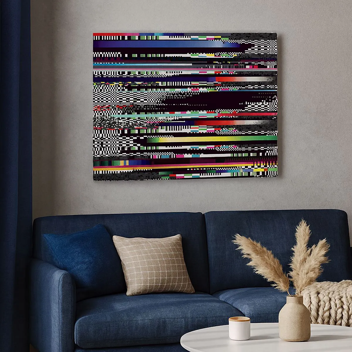 Tablou pe pânză - Imaginea controlată a realității - 100x70 cm