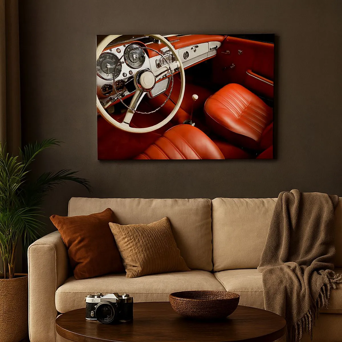 Schilderen op canvas - Vintage luxe - 120x80 cm