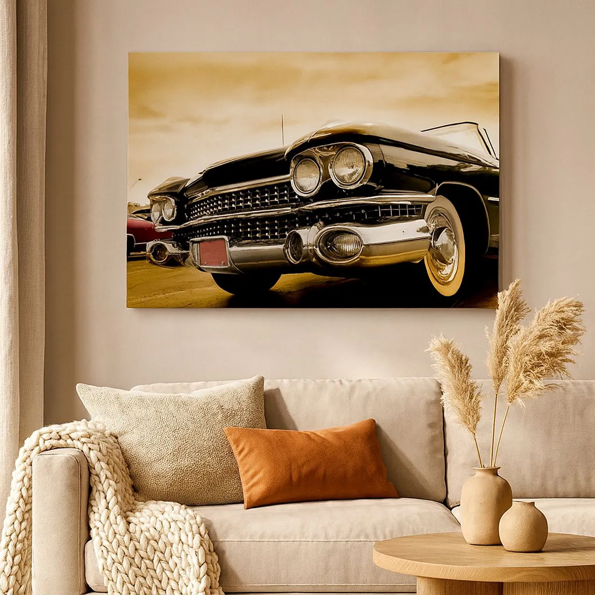 Canvas picture - Classics Never Passes Away - 120x80 cm