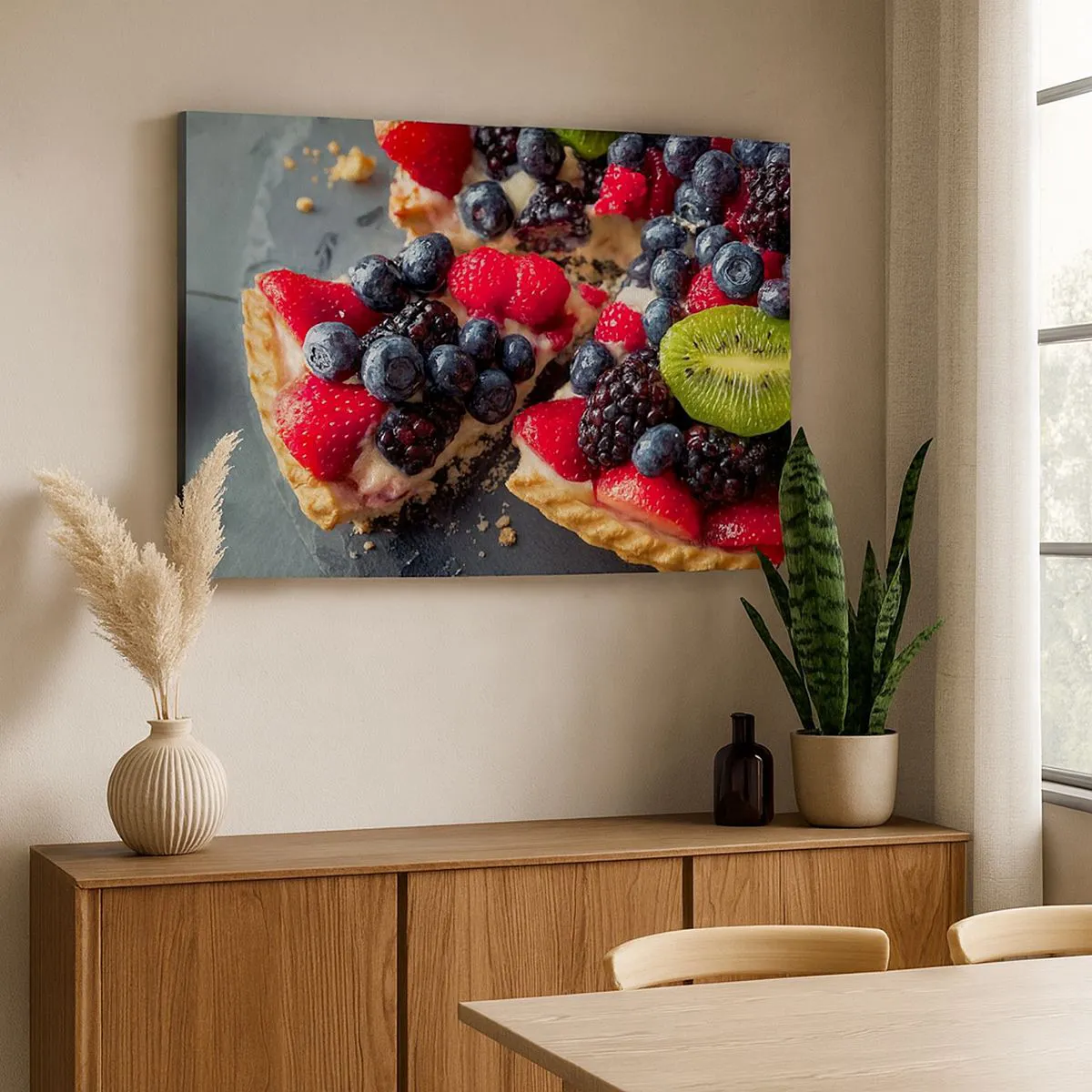 Lærredstryk - Billede på lærred - Dolce vita! - 100x70 cm