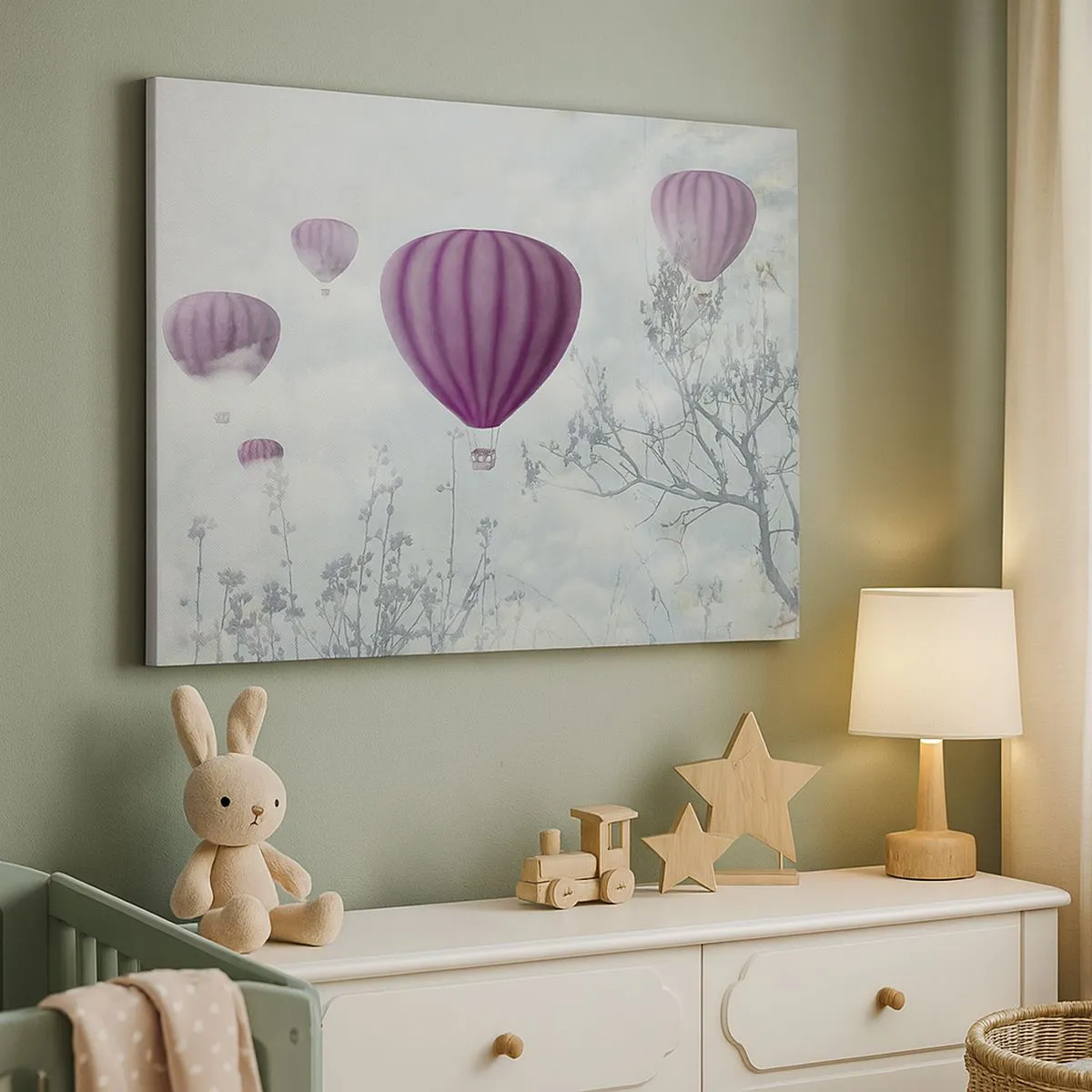 Obraz na plátne - Ako lode na oblohe - 100x70 cm