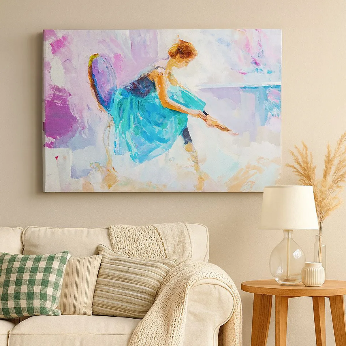 Obraz na plátně - Nevyslovený vděk, jemné kouzlo - 100x70 cm