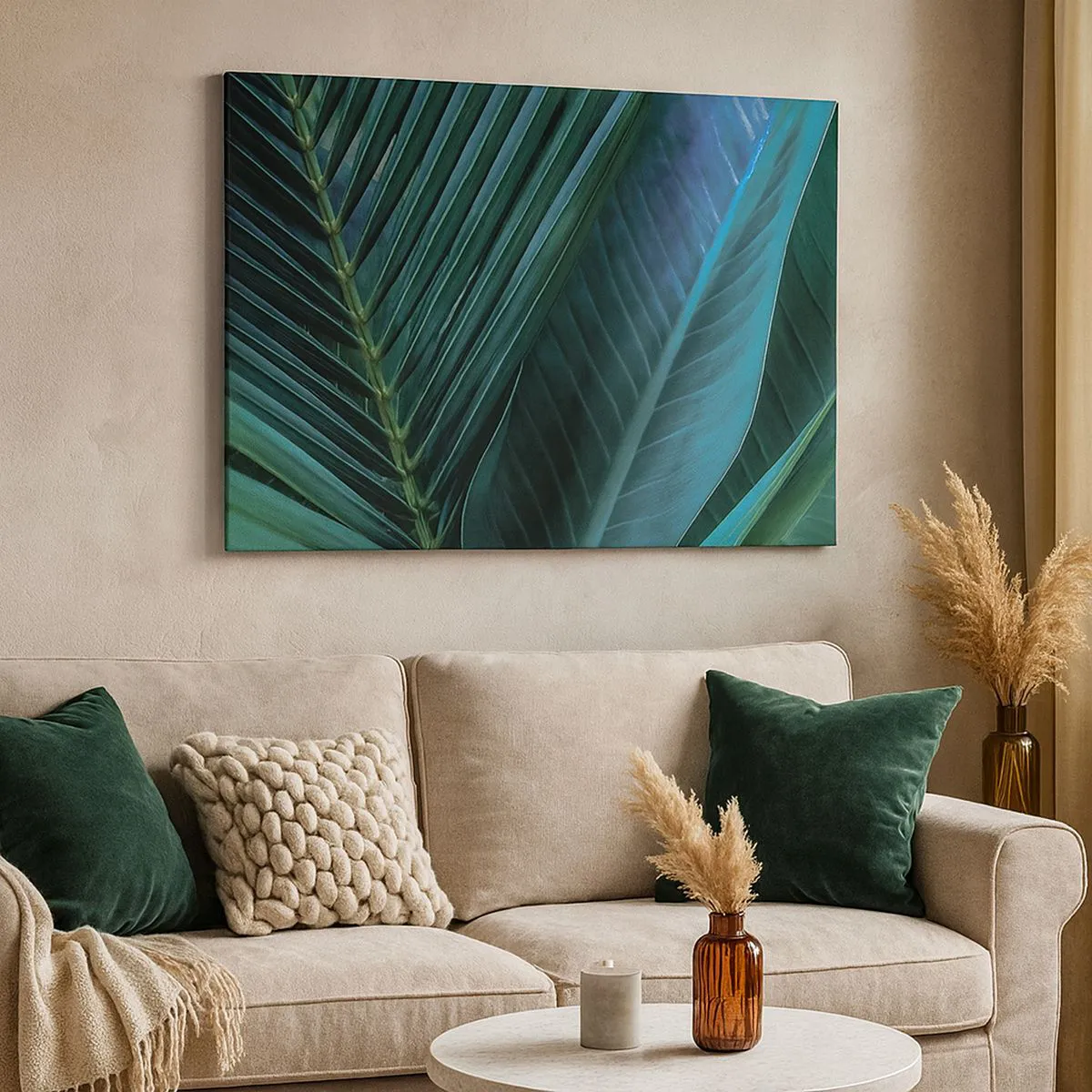 Canvas picture - Anatomy of Green - 100x70 cm