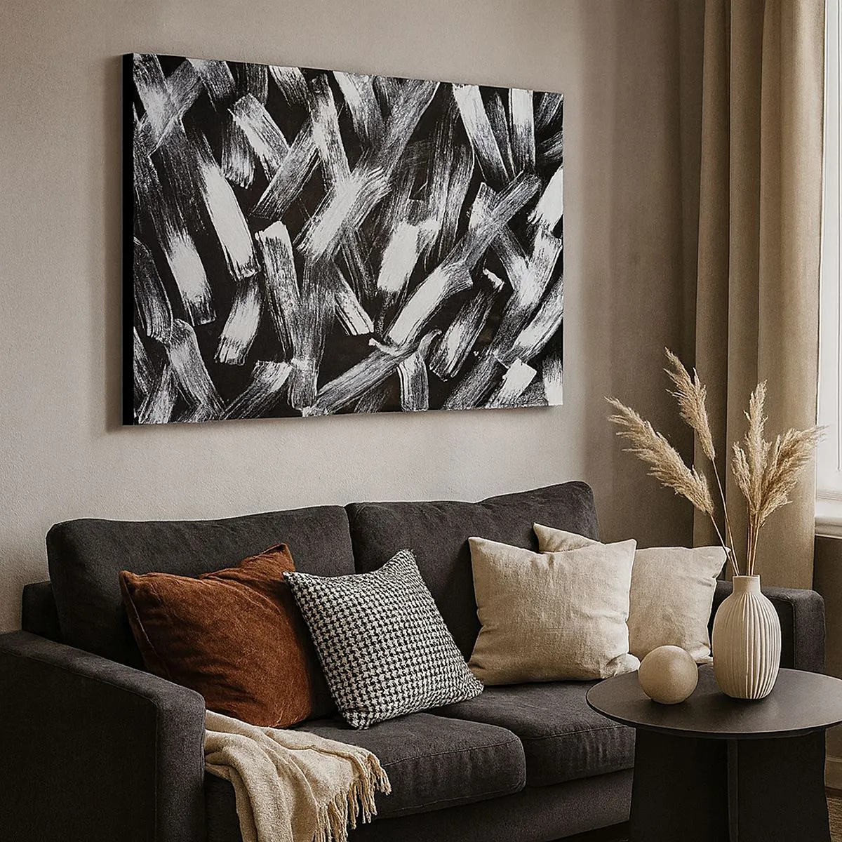 Obraz na plátně - Abstrakce v industriálním duchu - 100x70 cm