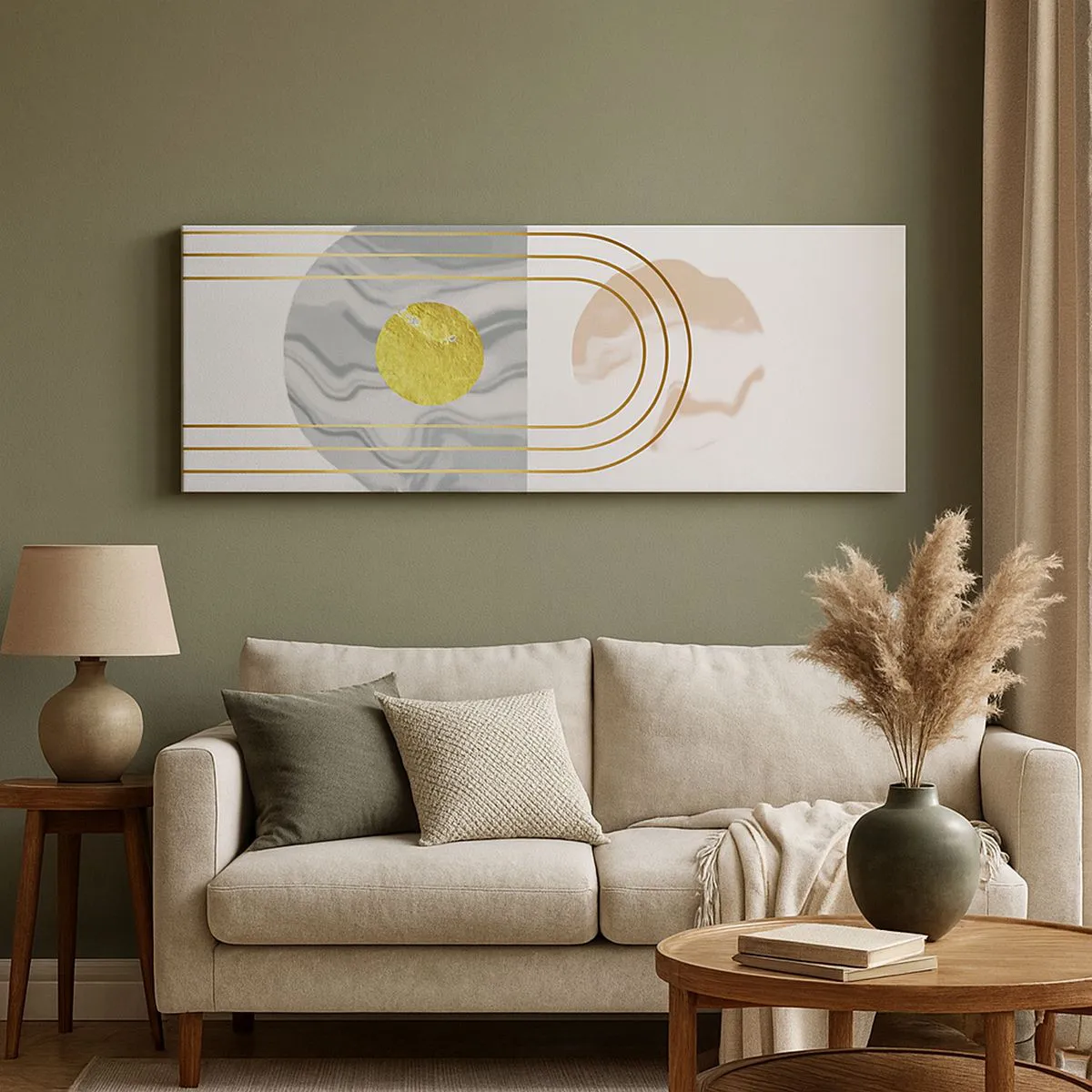 Obraz na plátně - Jas a zářivost - 160x50 cm