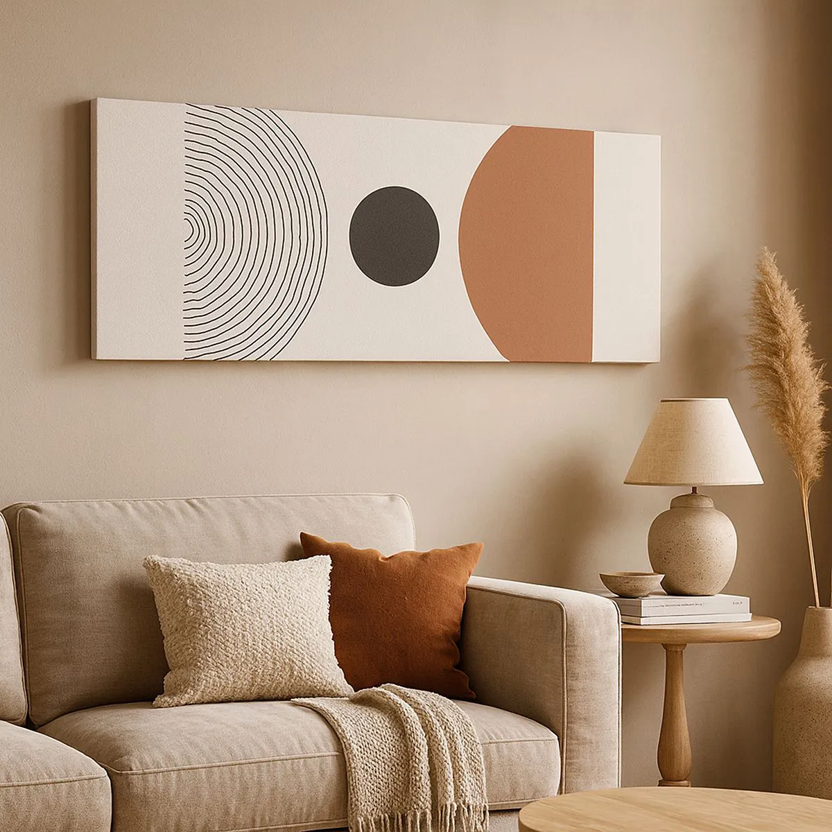 Obraz na płótnie - W centrum uwagi - 100x40 cm