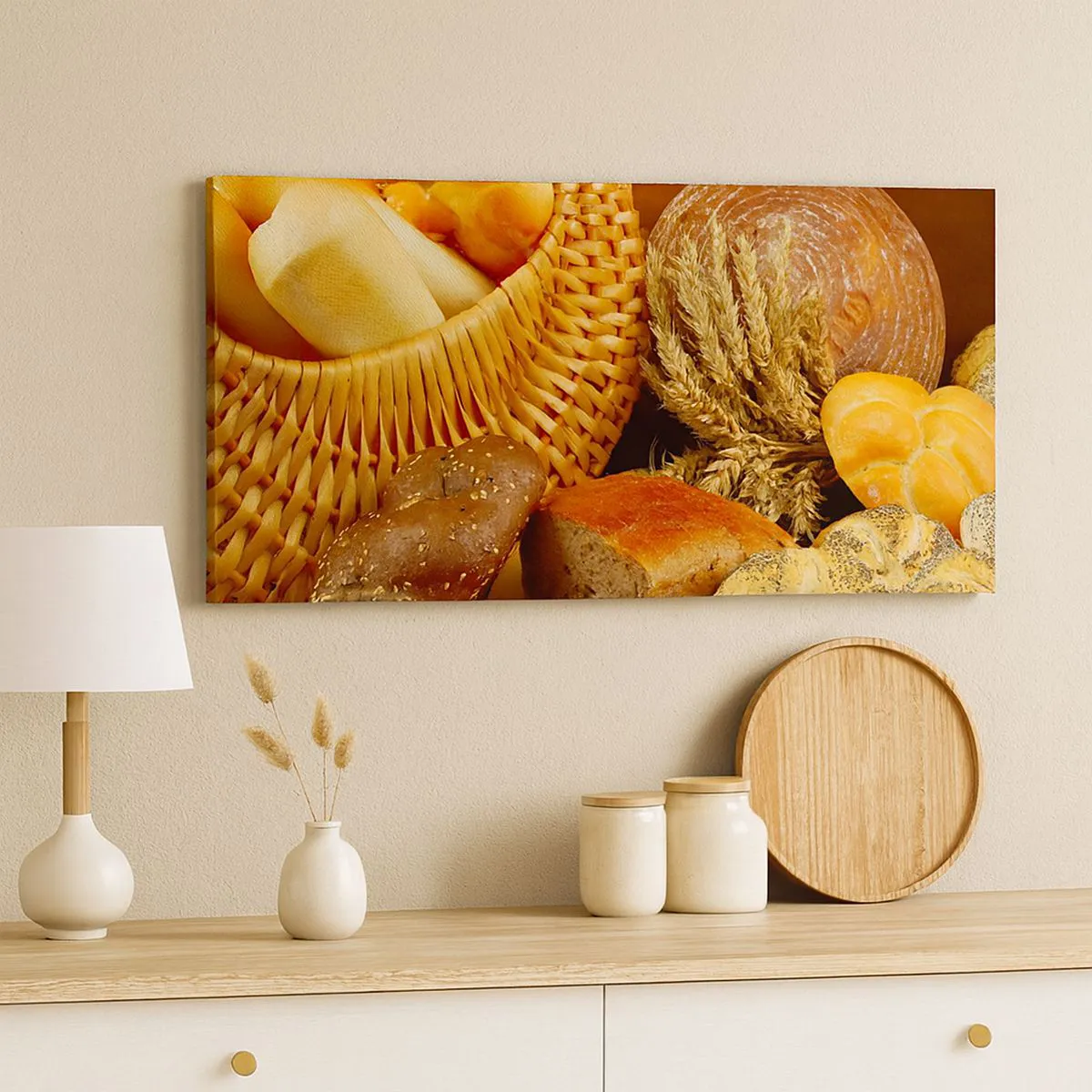 Lærredstryk - Billede på lærred - Vi slap væk igen - 100x40 cm