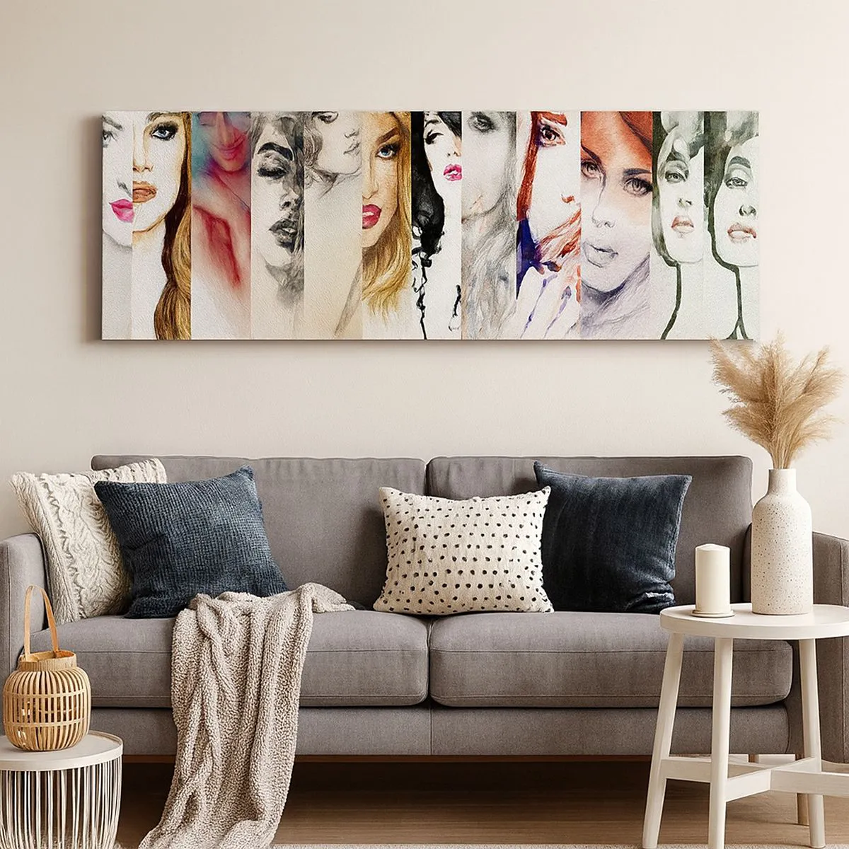 Quadro em tela - Sempre VOCÊ - 100x40 cm