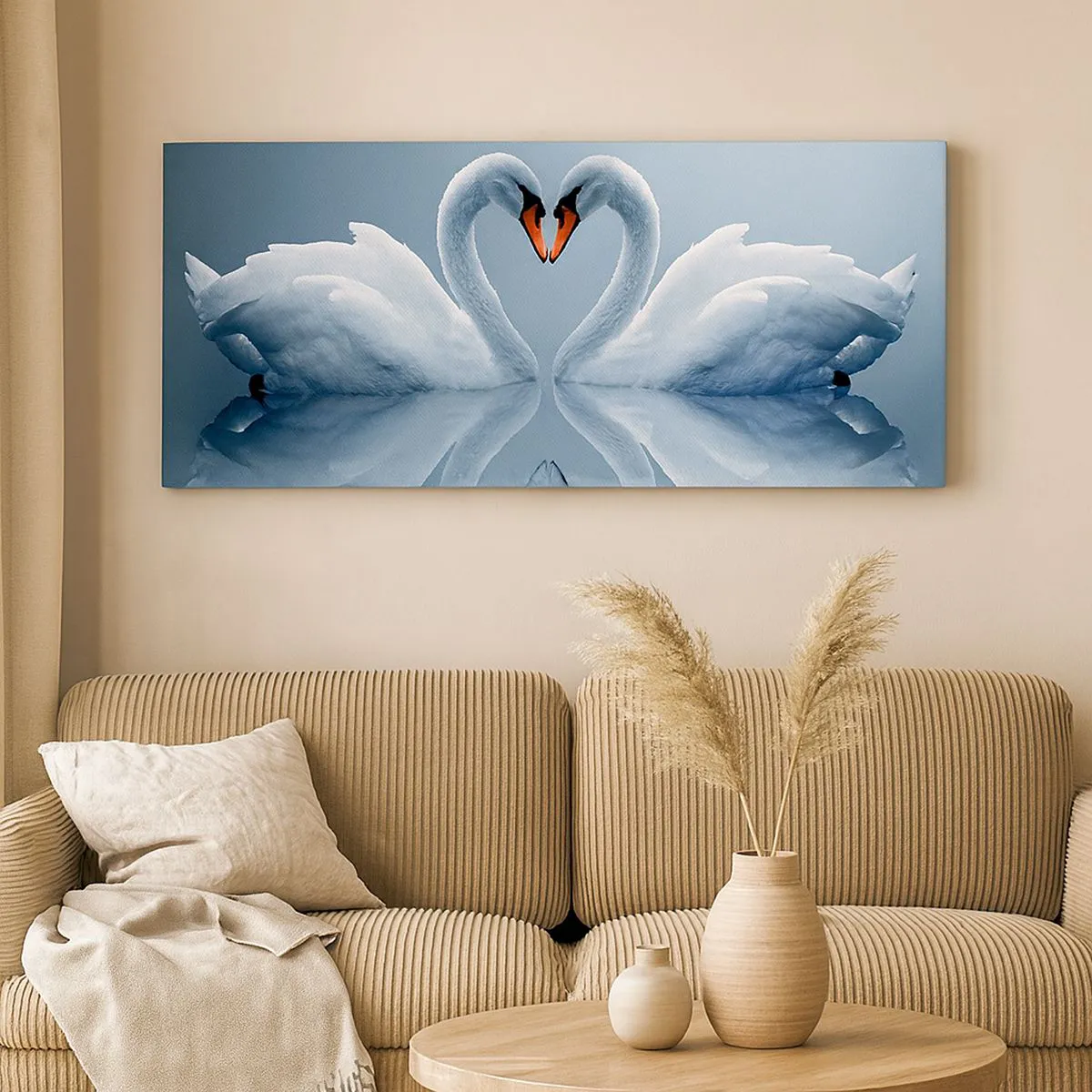 Quadro su tela - Stampe su Tela - Il tempo dell'amore - 100x40 cm