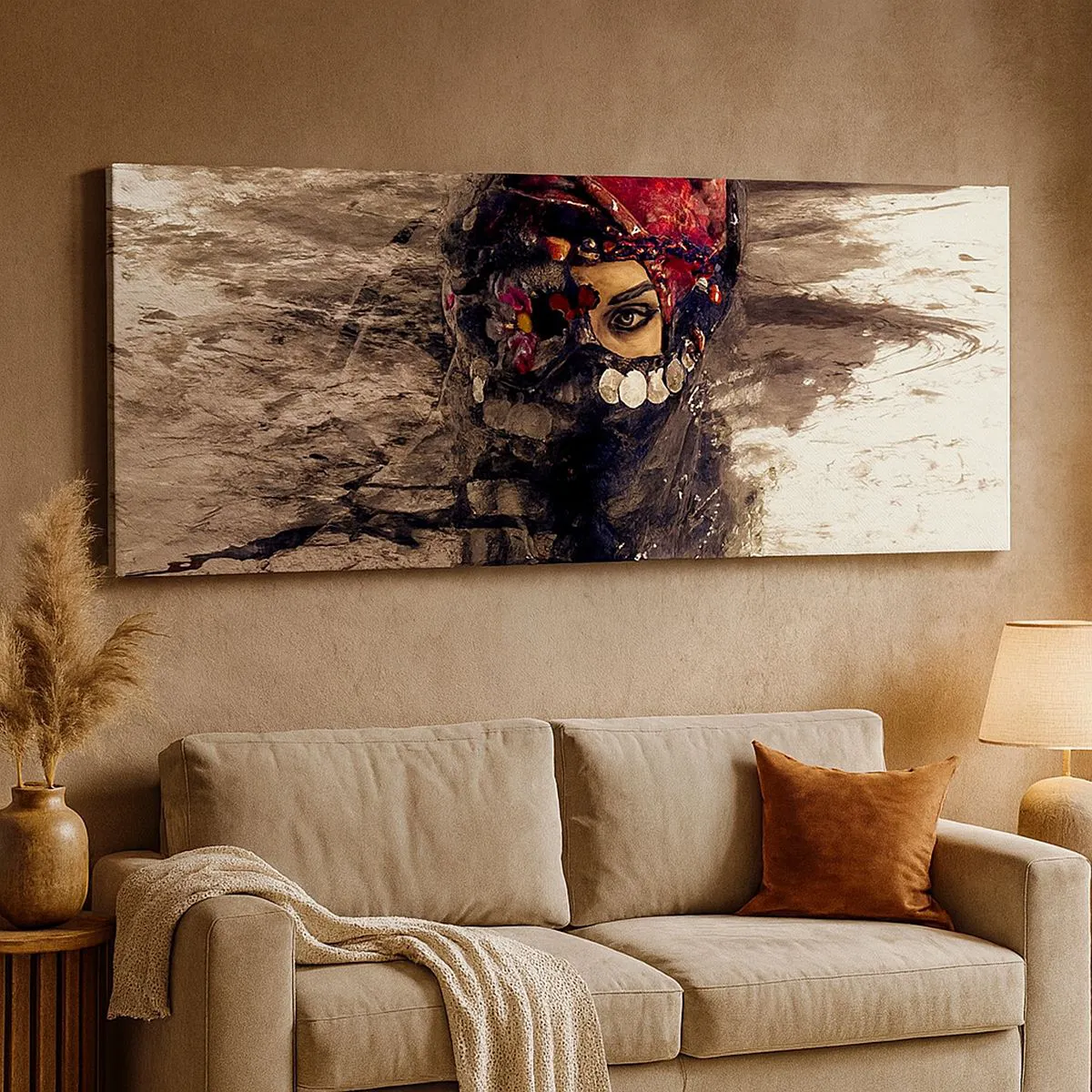 Bild auf Leinwand - Leinwandbild - Gelinde gesagt besorgniserregend - 100x40 cm