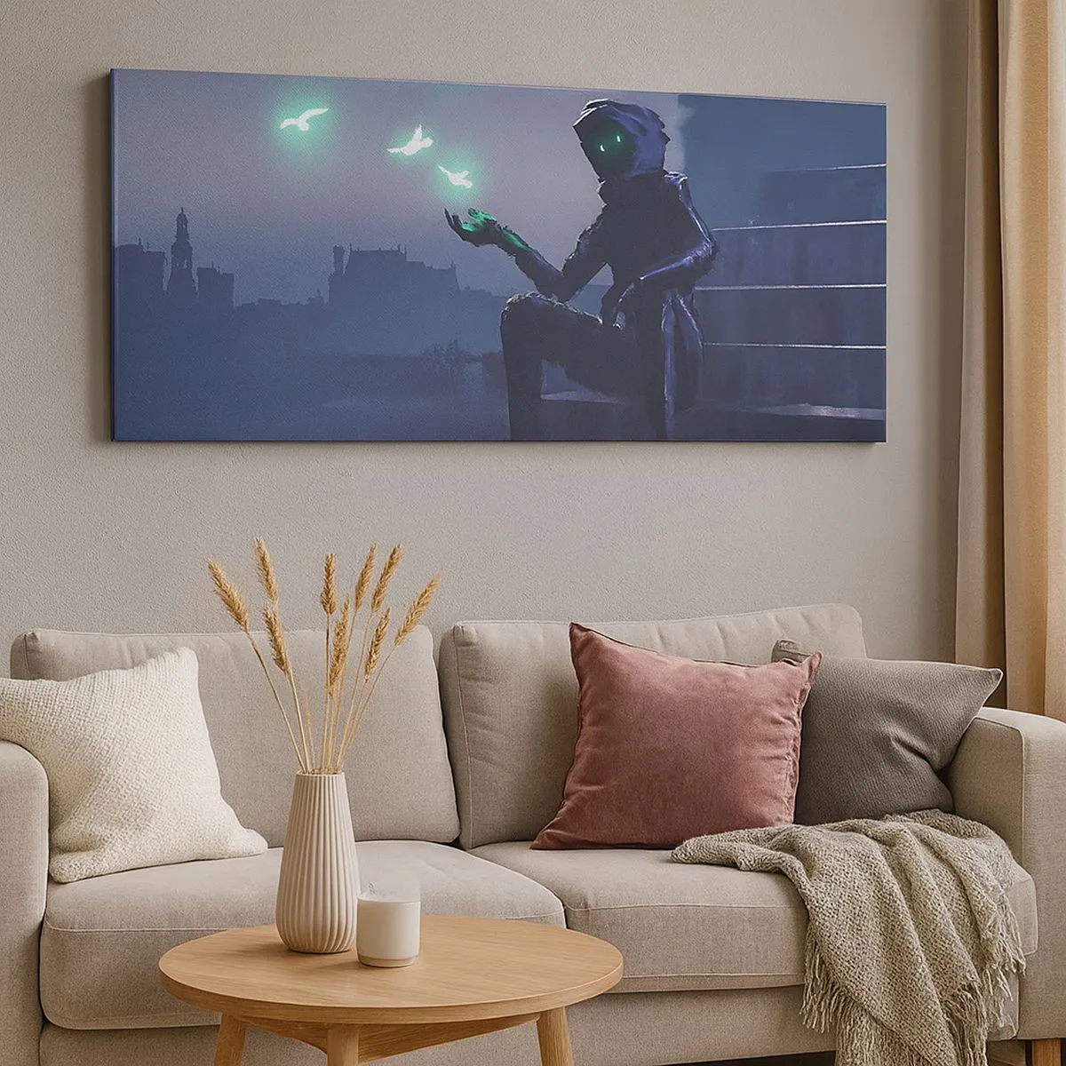 Canvas picture - Life Will Be Restored - 100x40 cm