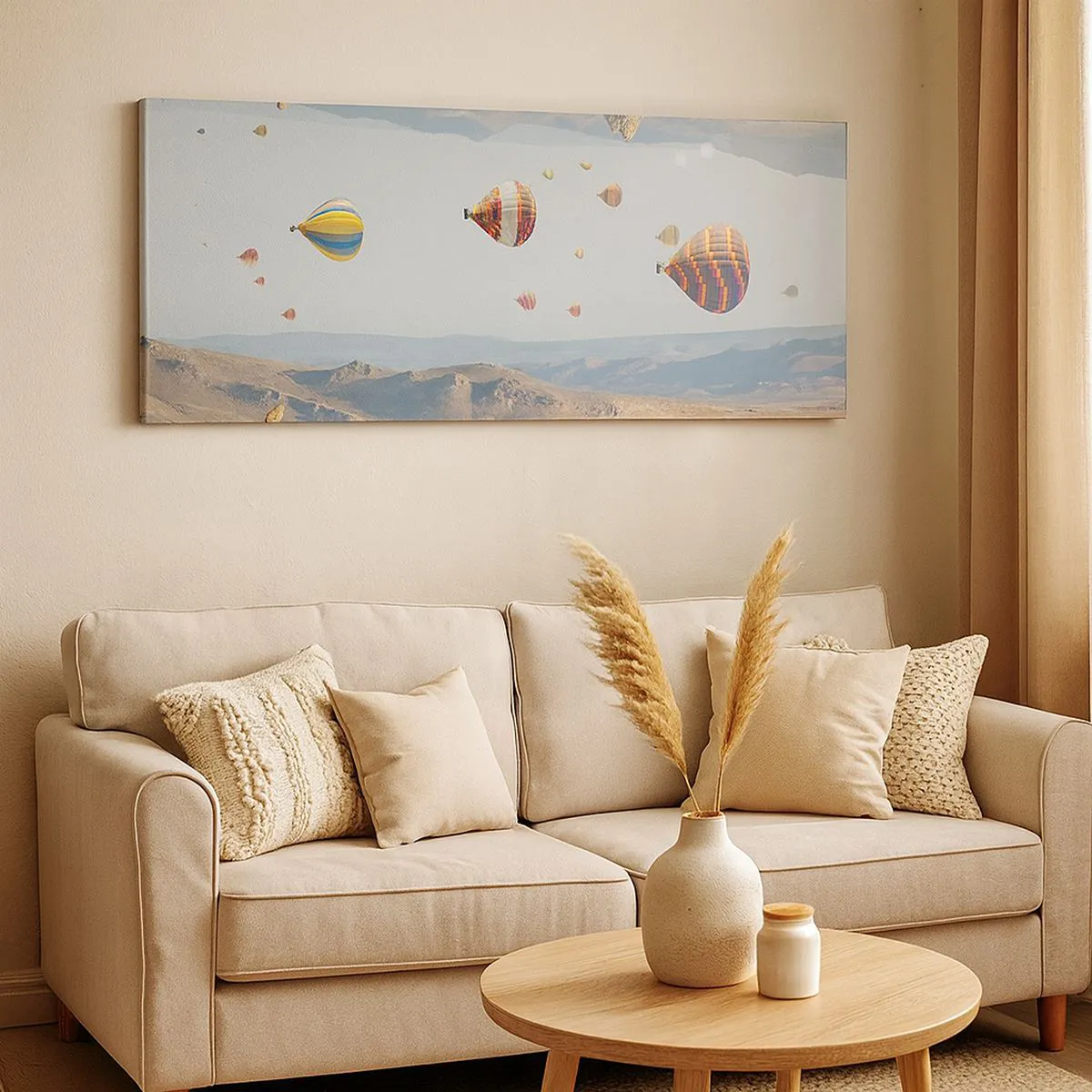 Impression sur toile - Image sur toile - Ici, tout est possible - 100x40 cm