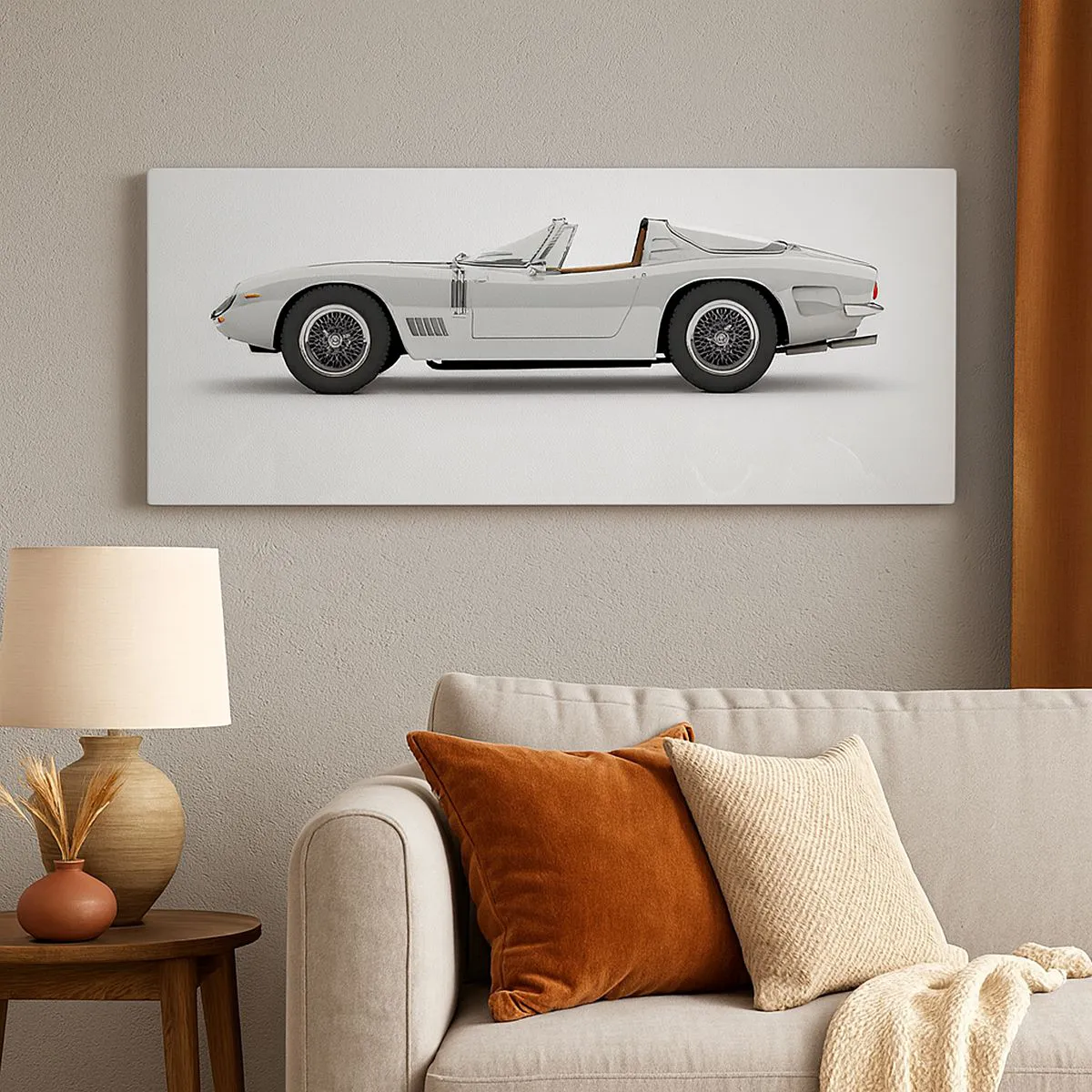 Impression sur toile - Image sur toile - Promesse de plaisir - 100x40 cm