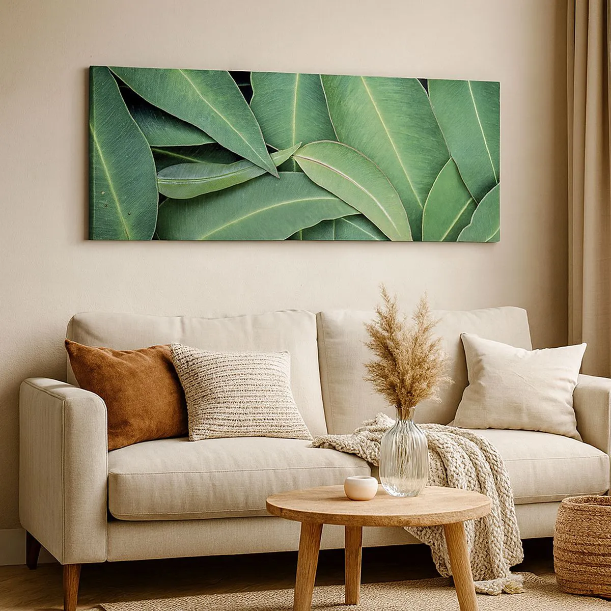 Lærredstryk - Billede på lærred - Saftig og frisk - 140x50 cm