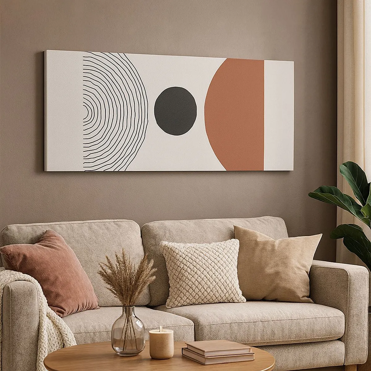 Obraz na płótnie - W centrum uwagi - 100x40 cm