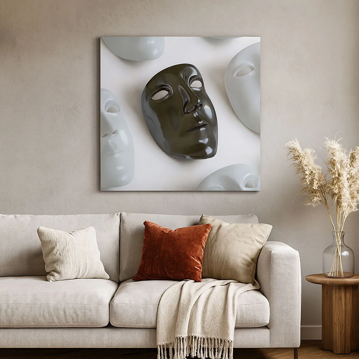 Lærredstryk - Billede på lærred - Hvordan skiller man sig ud? - 70x70 cm