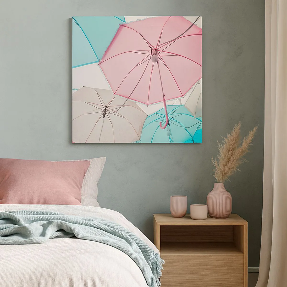 Obraz na plátne - Občas slnko, občas dážď - 40x40 cm