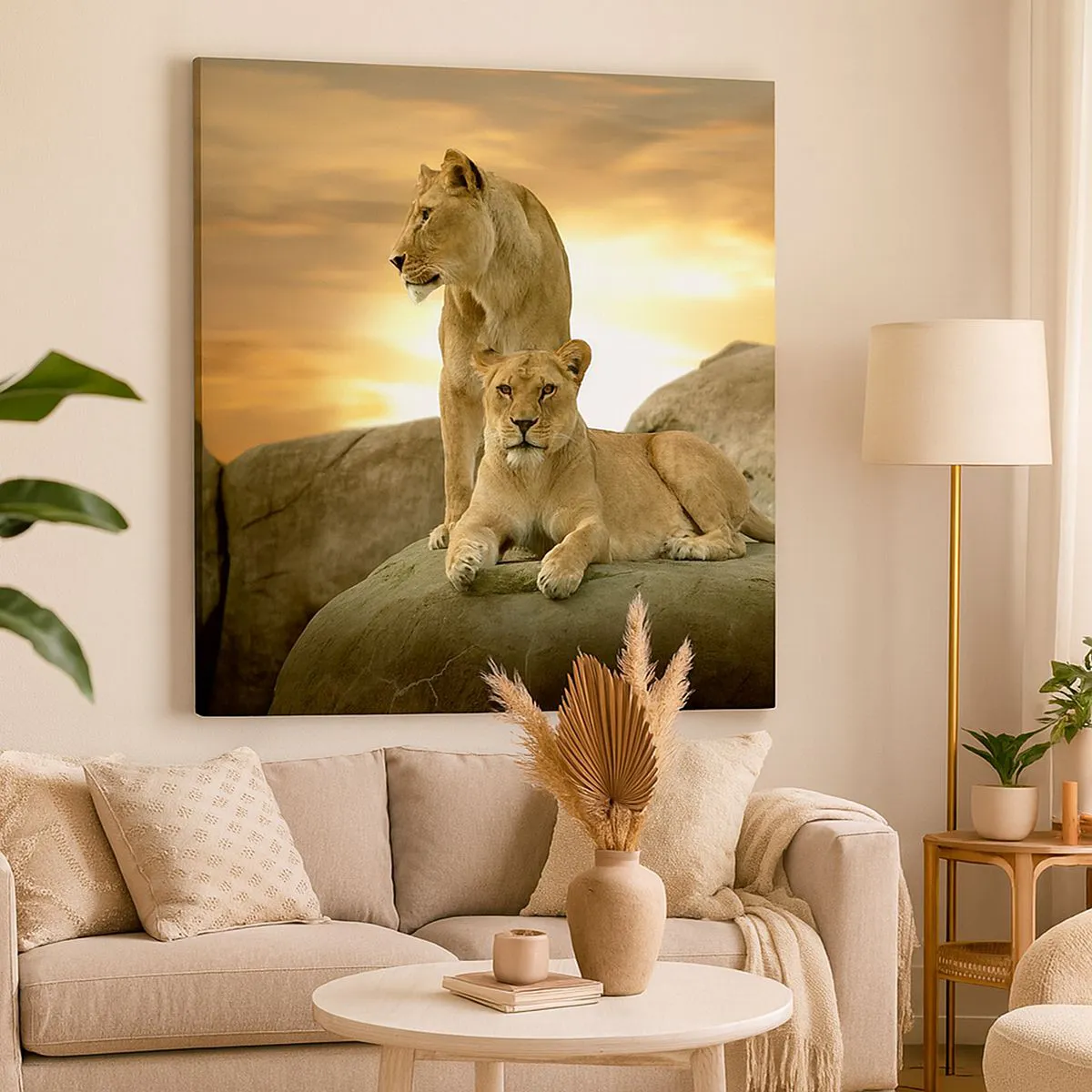 Vászonkép - Királyi felség - 40x40 cm