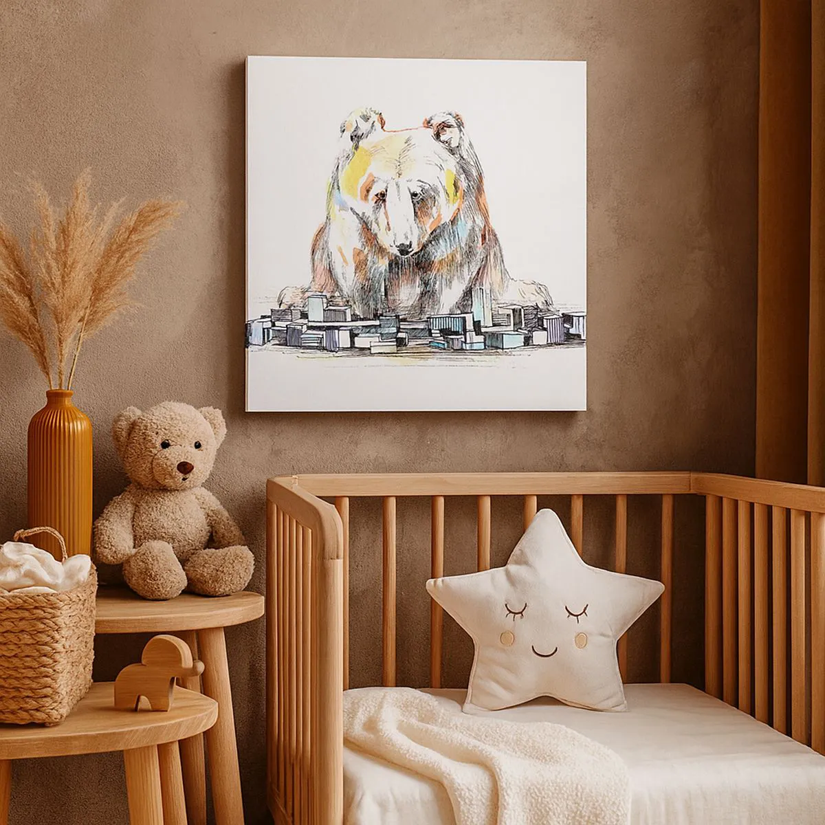 Obraz na plátne - Ako sa dá takto žiť? - 60x60 cm