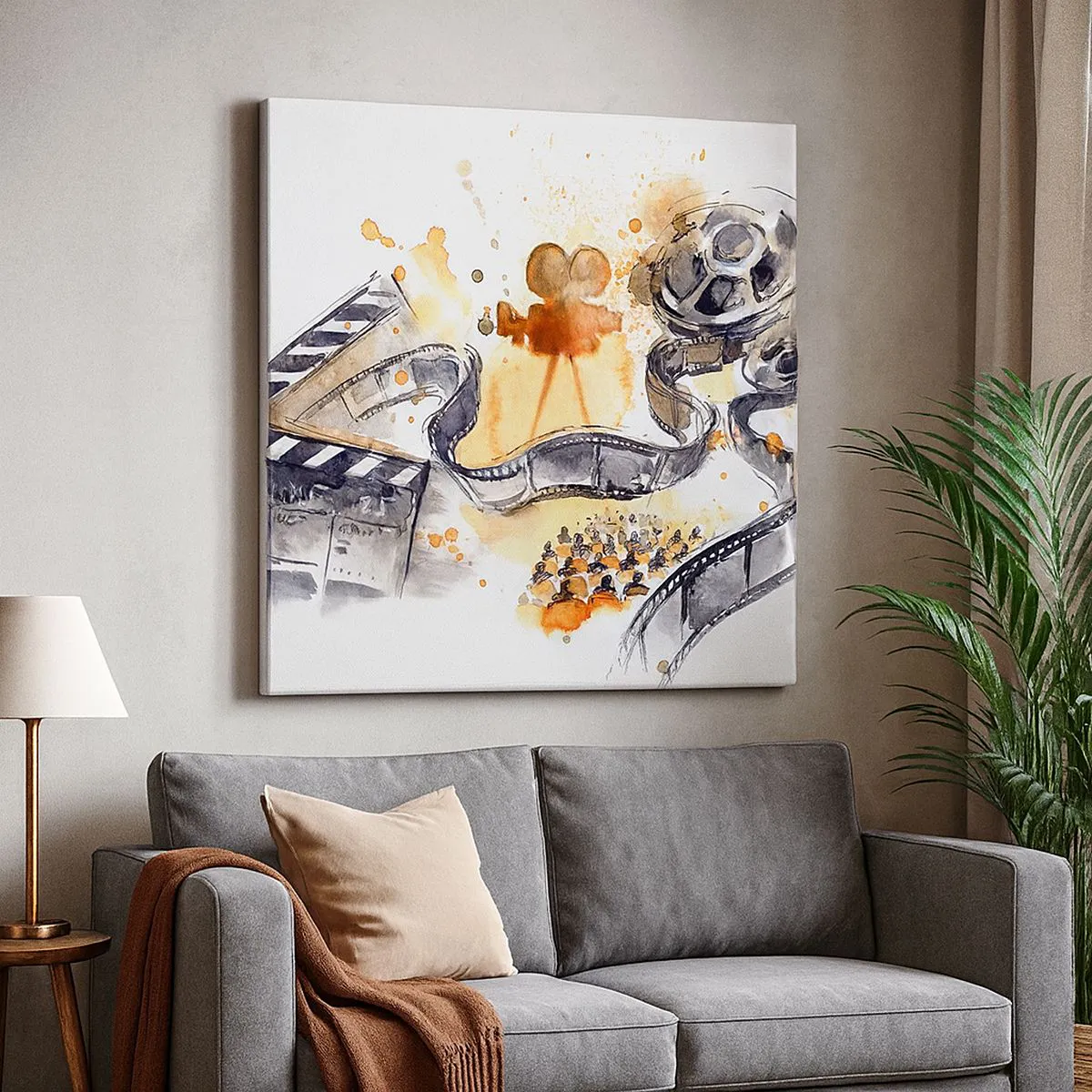 Vászonkép - Az álmok földjén - 50x50 cm