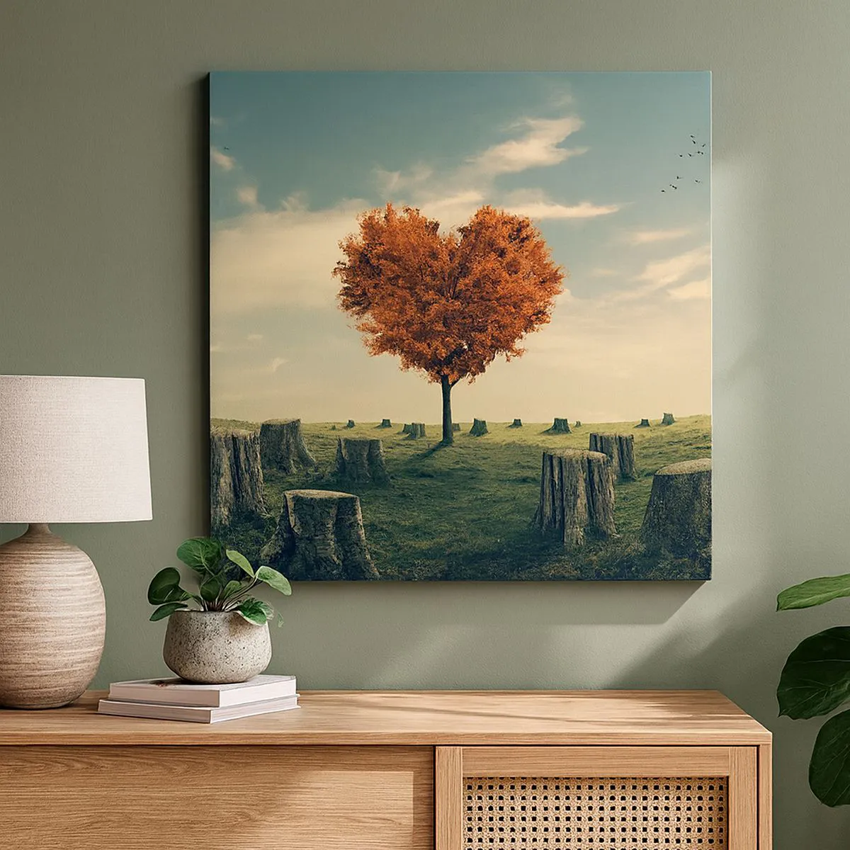 Obraz na plátne - Stále je ešte nádej - 60x60 cm