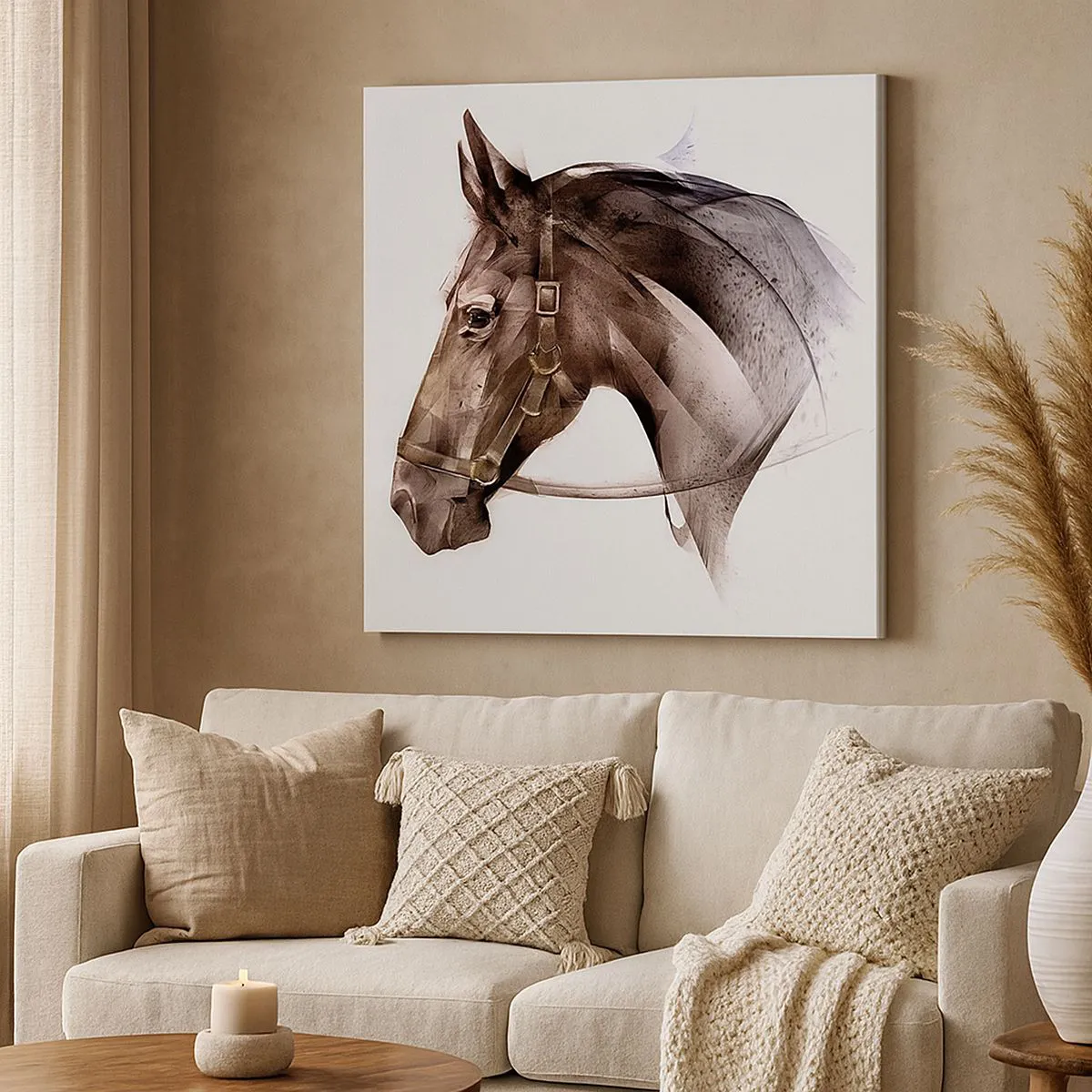 Quadro em tela - Que charme - 30x30 cm