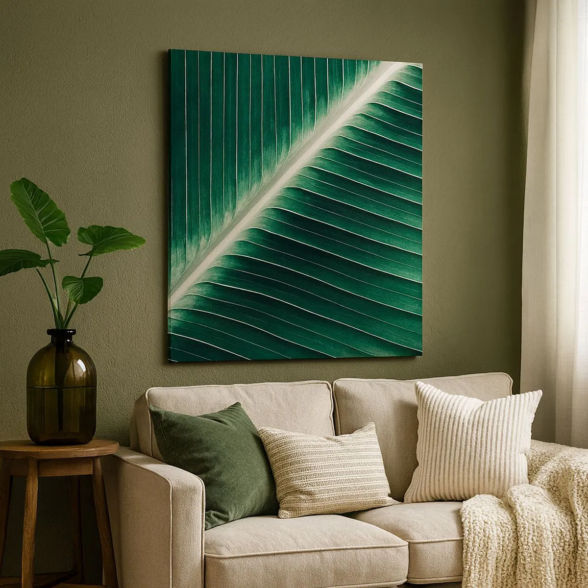 Obraz na płótnie - Rytm natury - 30x30 cm