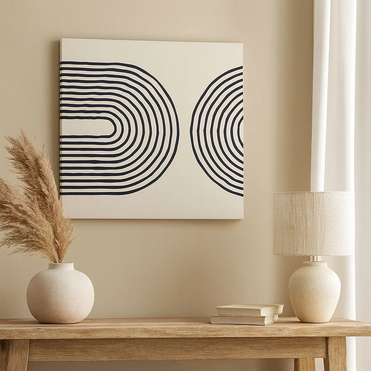 Lærredstryk - Billede på lærred - Kommer snart... - 30x30 cm