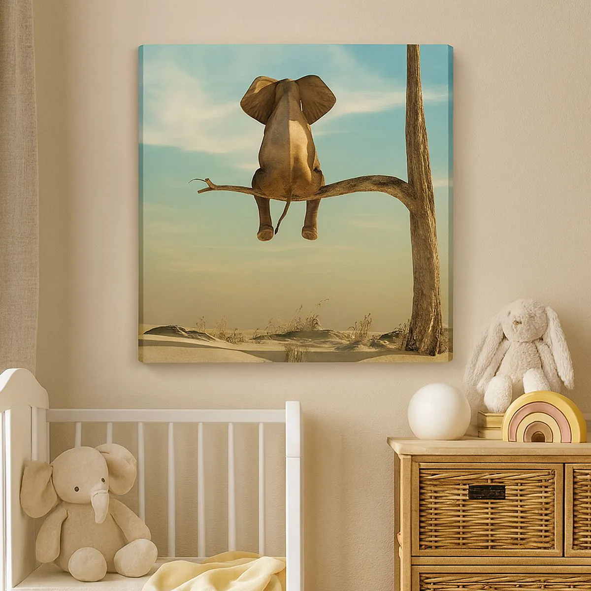 Obraz na płótnie - Nowy punkt widzenia - 30x30 cm