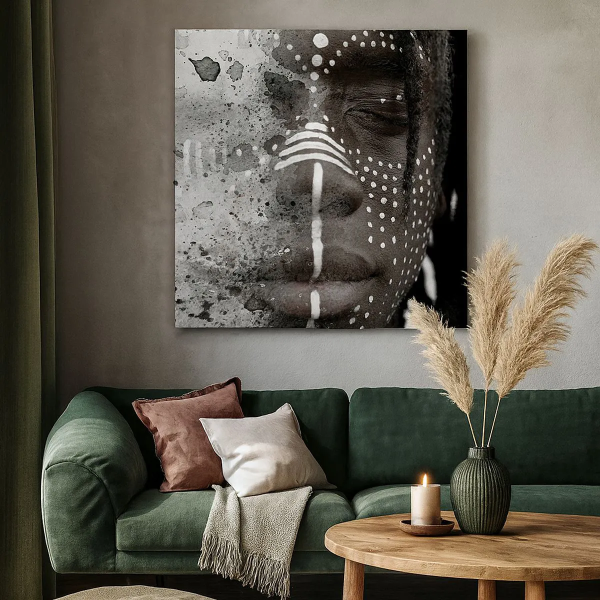 Quadro em tela - Descubra o espírito primordial - 70x70 cm