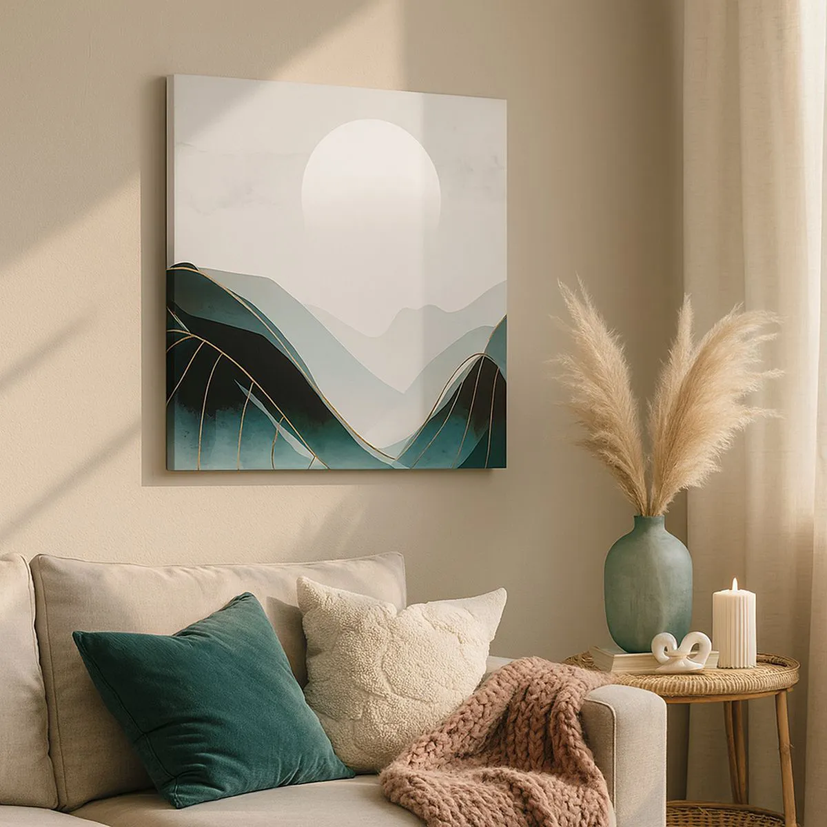 Impression sur toile - Image sur toile - En pleine majesté - 30x30 cm