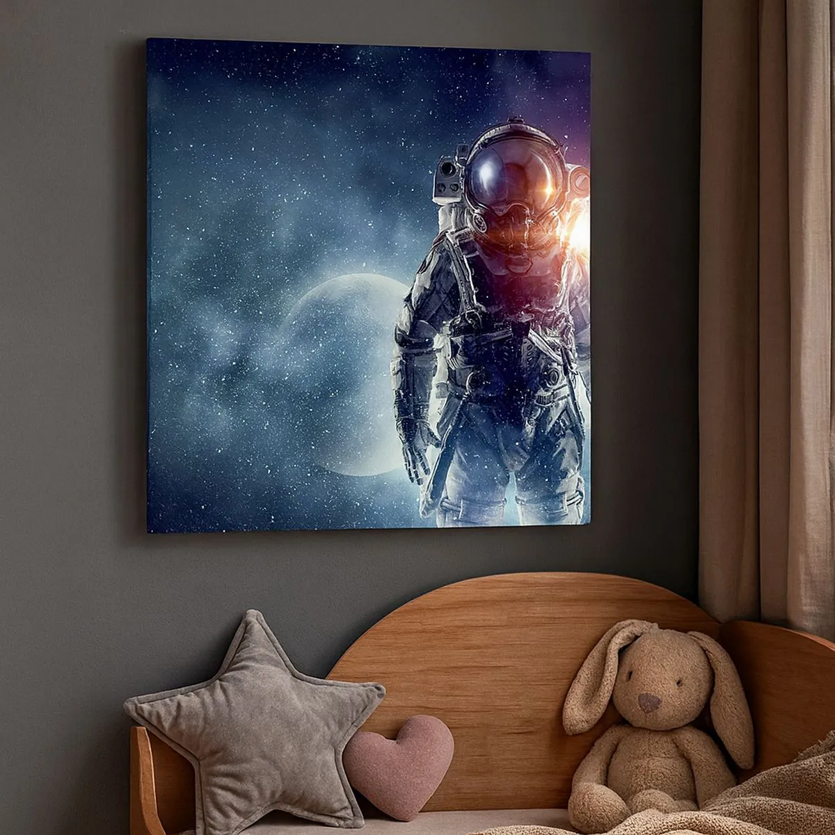 Canvas picture - Space Adventure - 70x70 cm