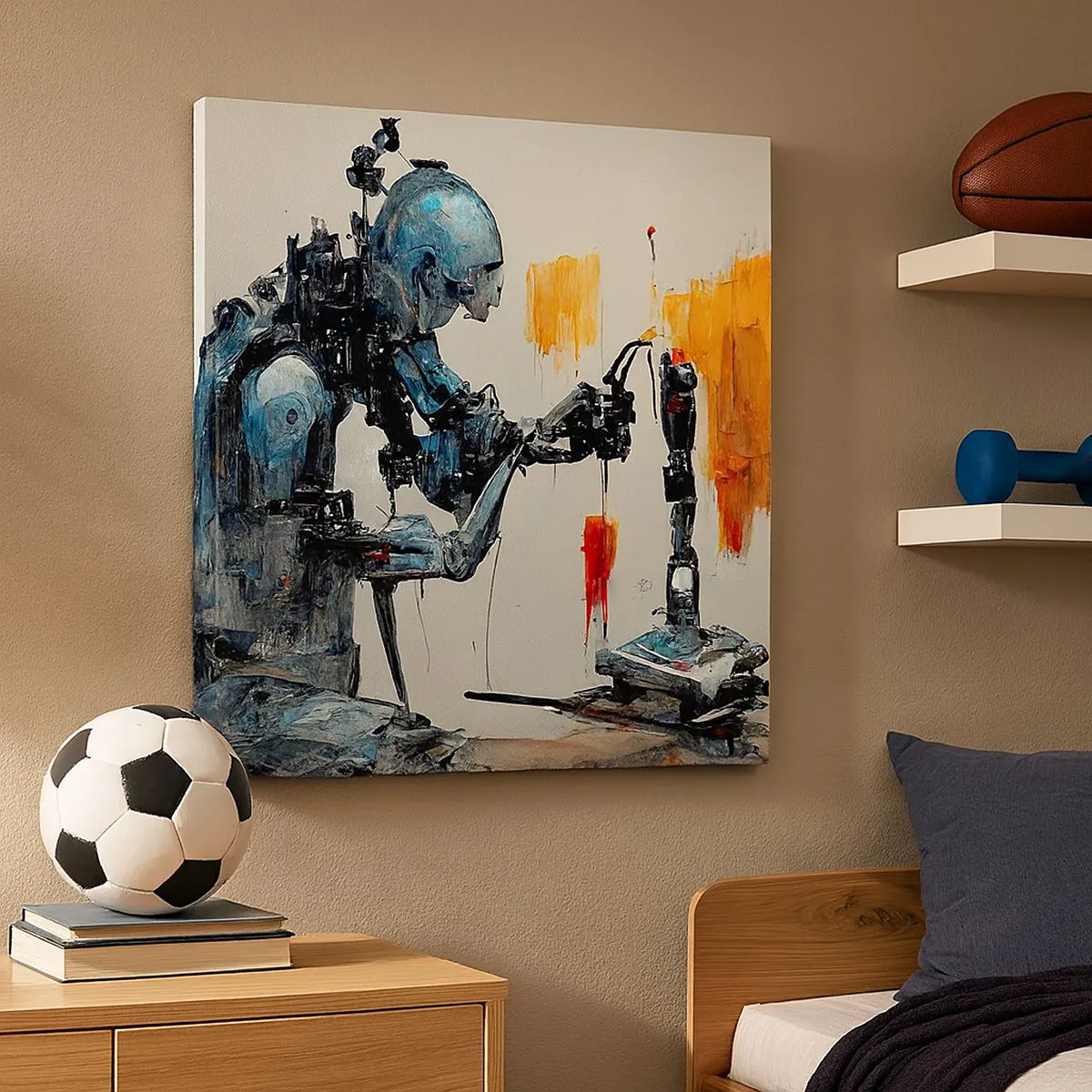 Obraz na płótnie - Już jutro… - 60x60 cm