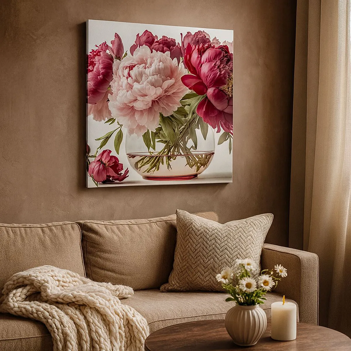 Canvas picture - In Full Bloom of Beauty - 30x30 cm