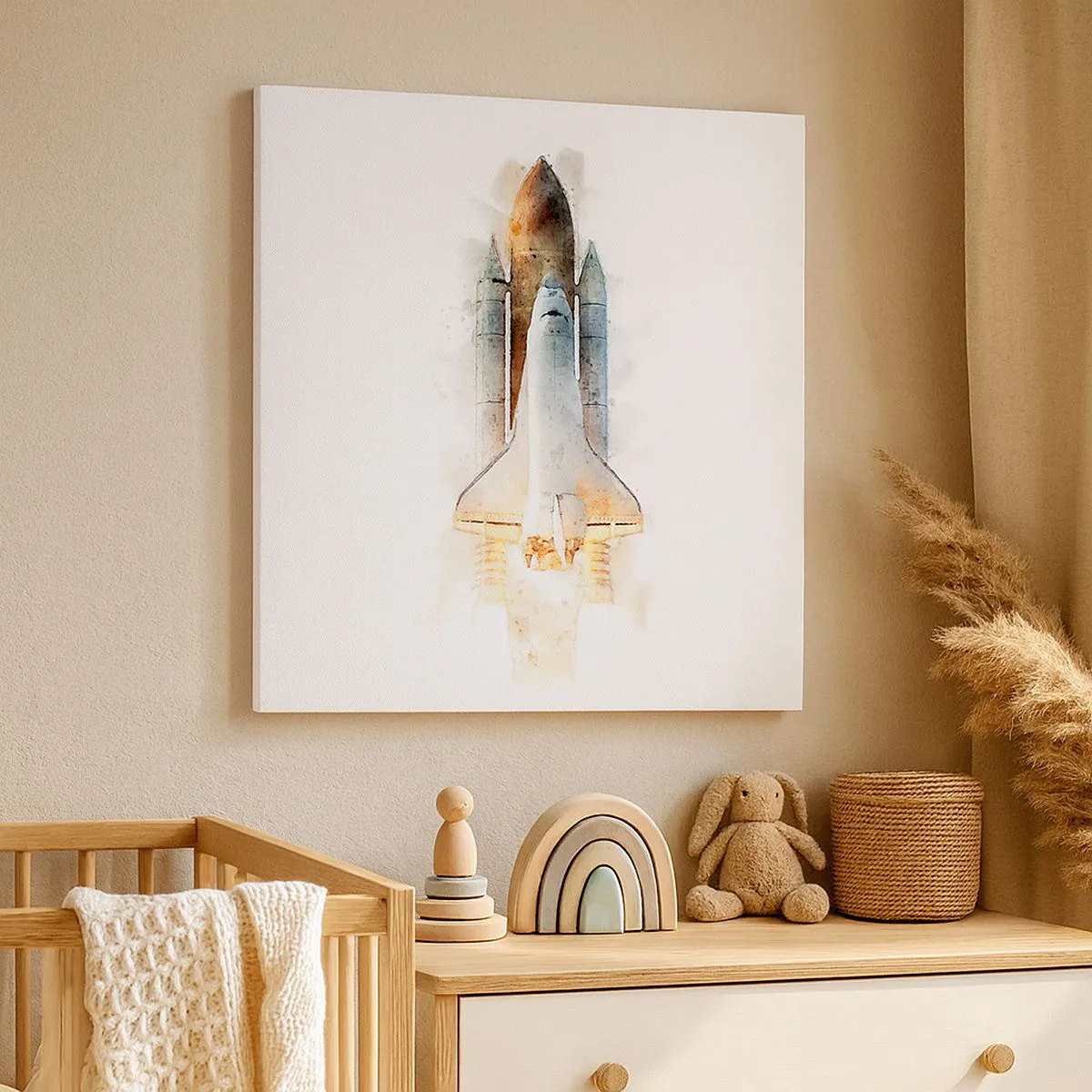 Vászonkép - Felfedezők az elején - 40x40 cm