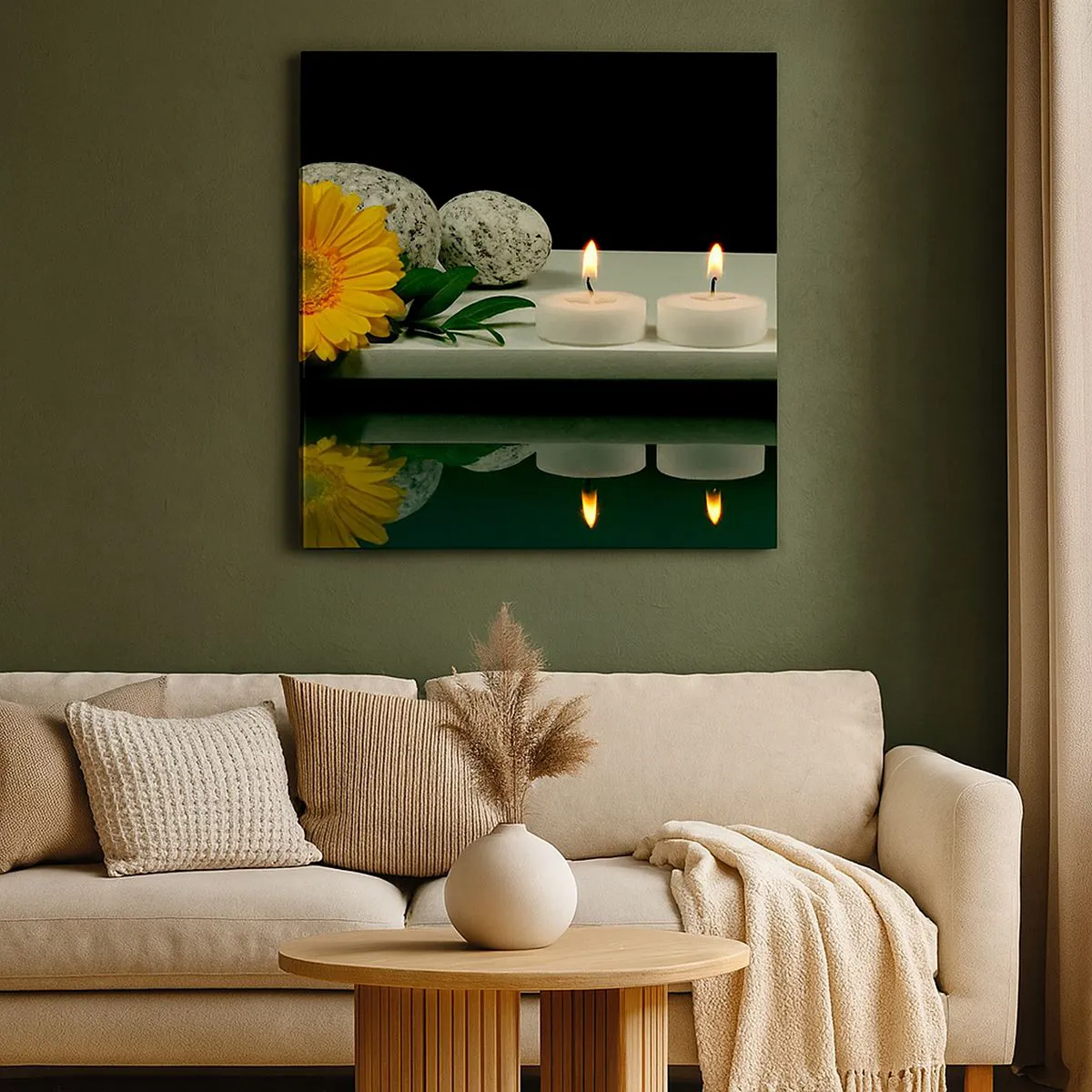 Quadro su tela - Stampe su Tela - Il sollievo dei sensi - 30x30 cm