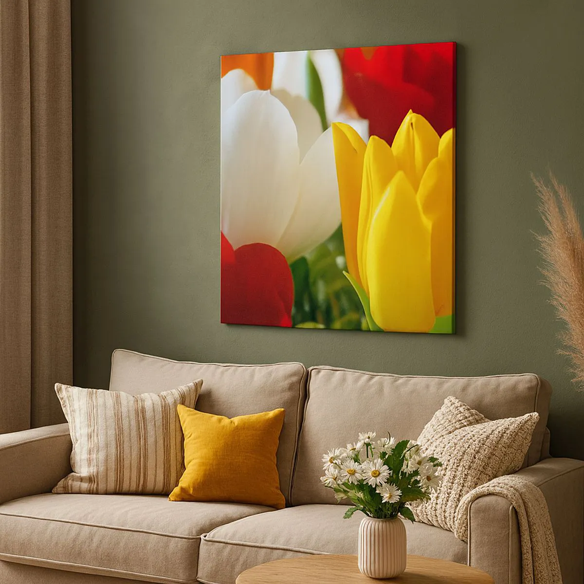 Canvas picture - Tulip Fever - 30x30 cm