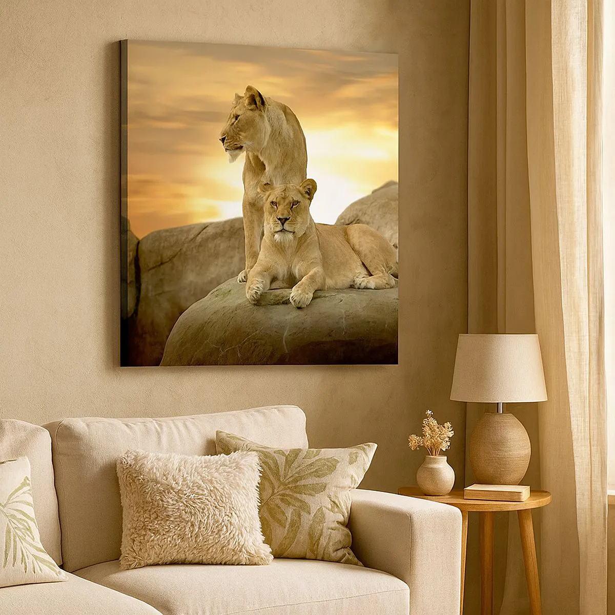 Vászonkép - Királyi felség - 40x40 cm