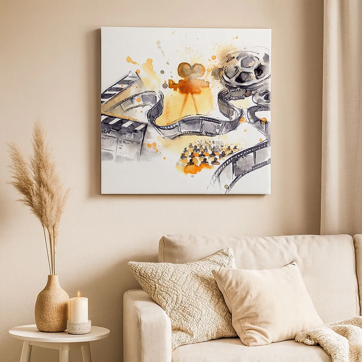 Vászonkép - Az álmok földjén - 50x50 cm