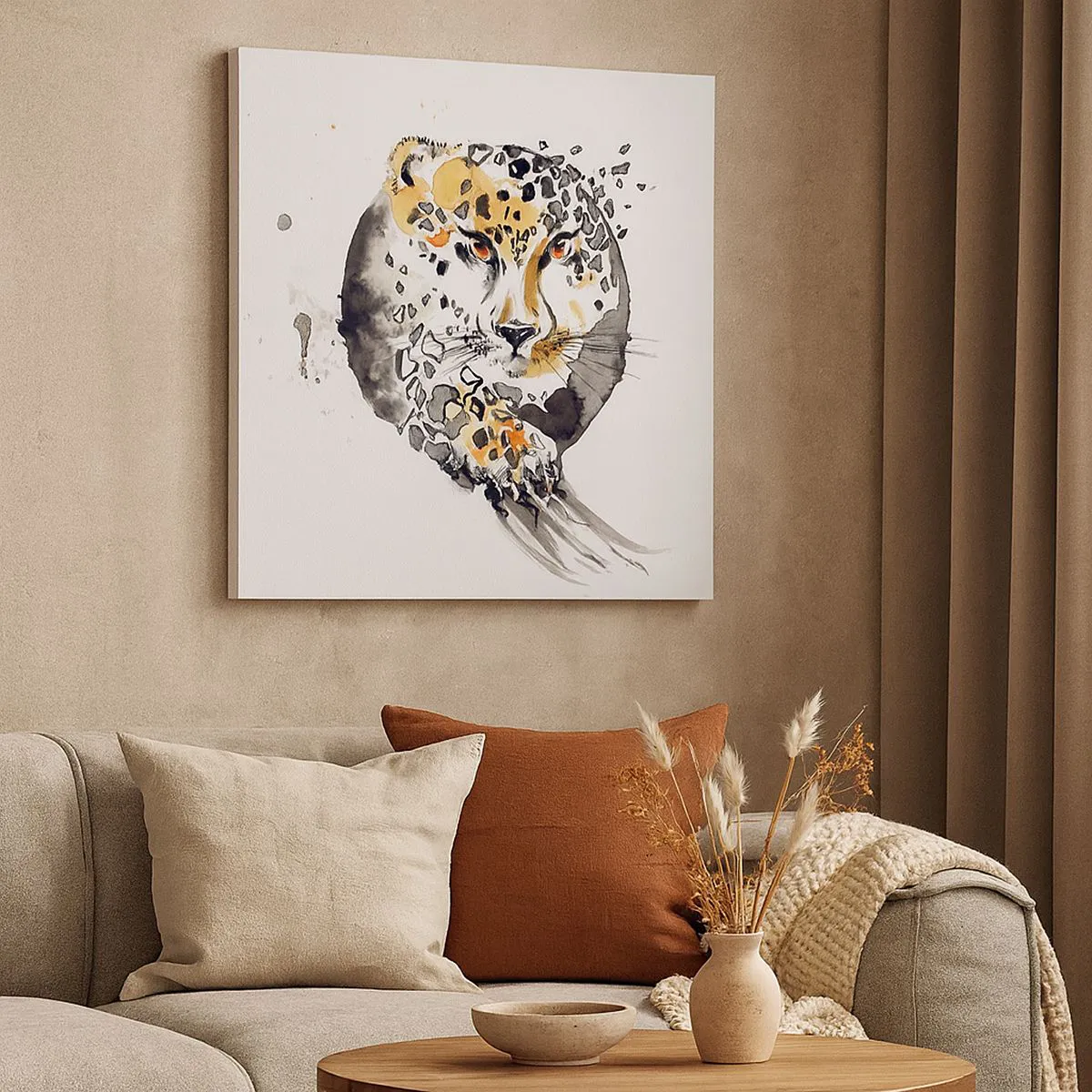 Cuadro sobre lienzo - Impresión de Imagen - Belleza depredadora - 40x40 cm