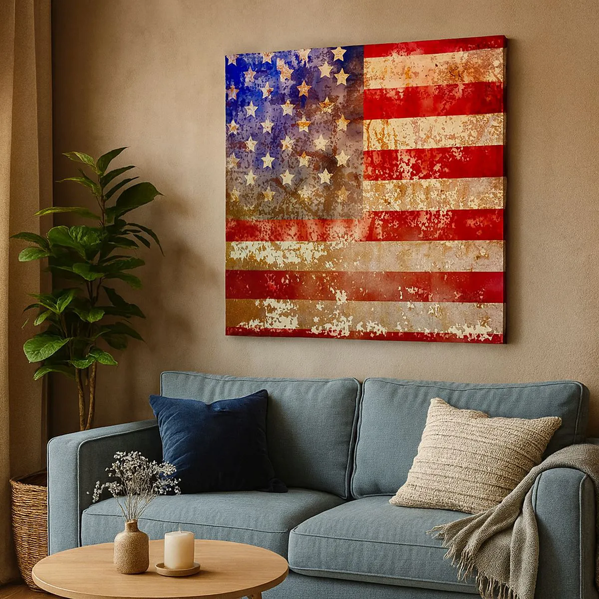 Impression sur toile - Image sur toile - La gloire ne s'efface pas - 30x30 cm