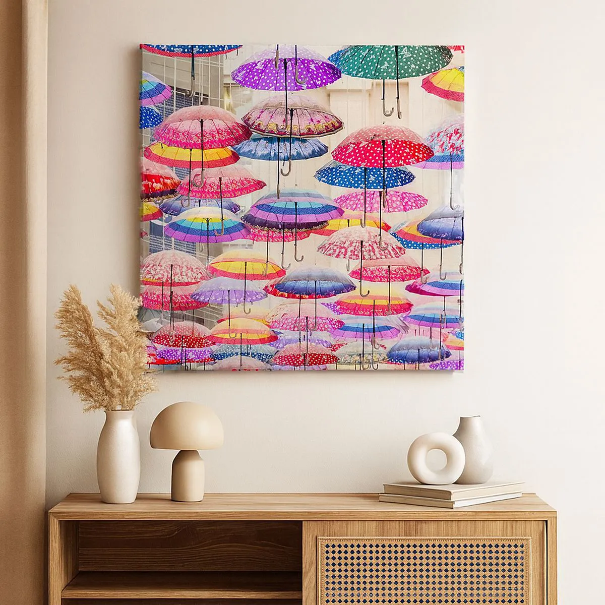 Obraz na plátně - Městská louka - 30x30 cm