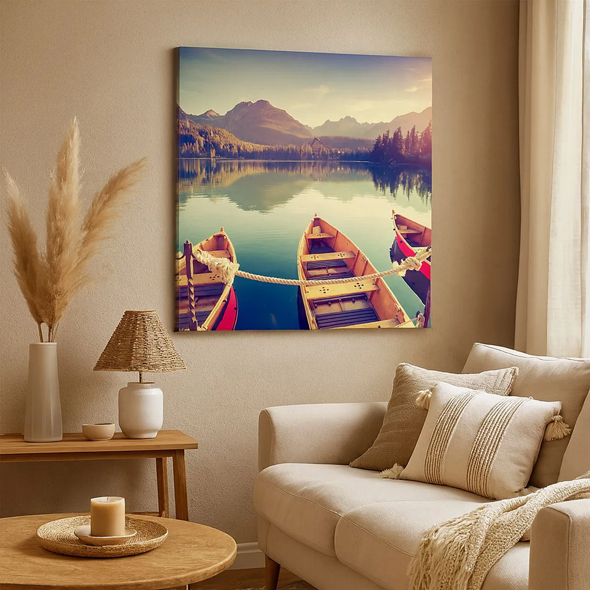 Vászonkép - Élni az ő törvényei szerint - 70x70 cm