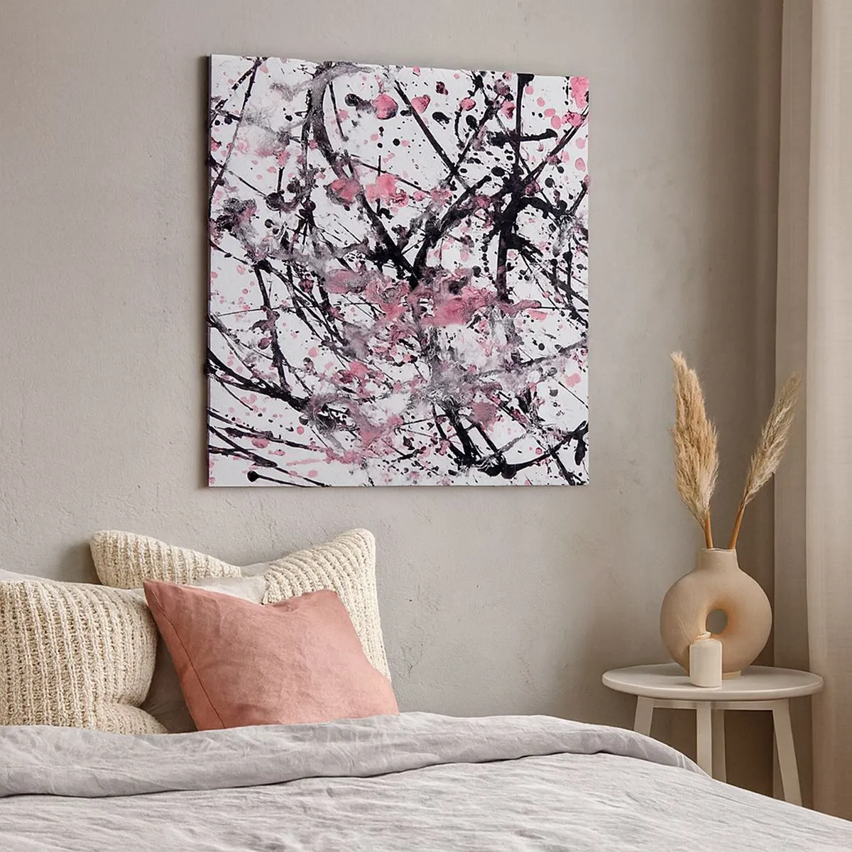 Bild auf Leinwand - Leinwandbild - Die Flüchtigkeit des Lebens - 30x30 cm