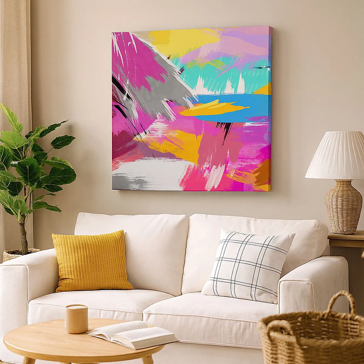 Vászonkép - Máz, máz, máz, mégegyszer - 50x50 cm