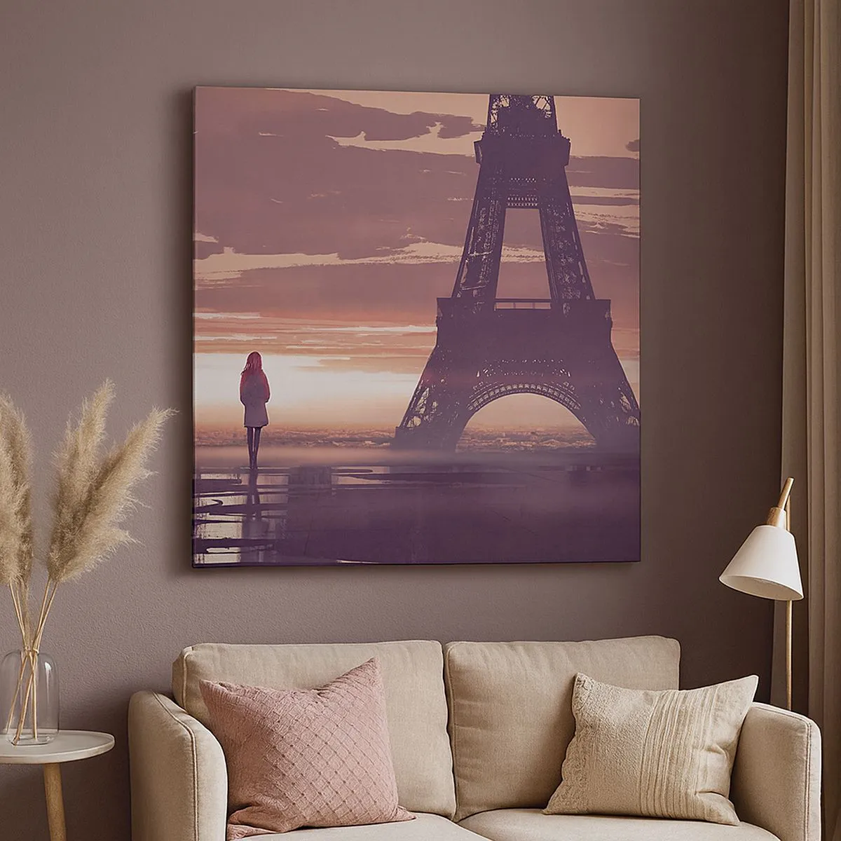 Impression sur toile - Image sur toile - Seulement deux d'entre eux - 70x70 cm