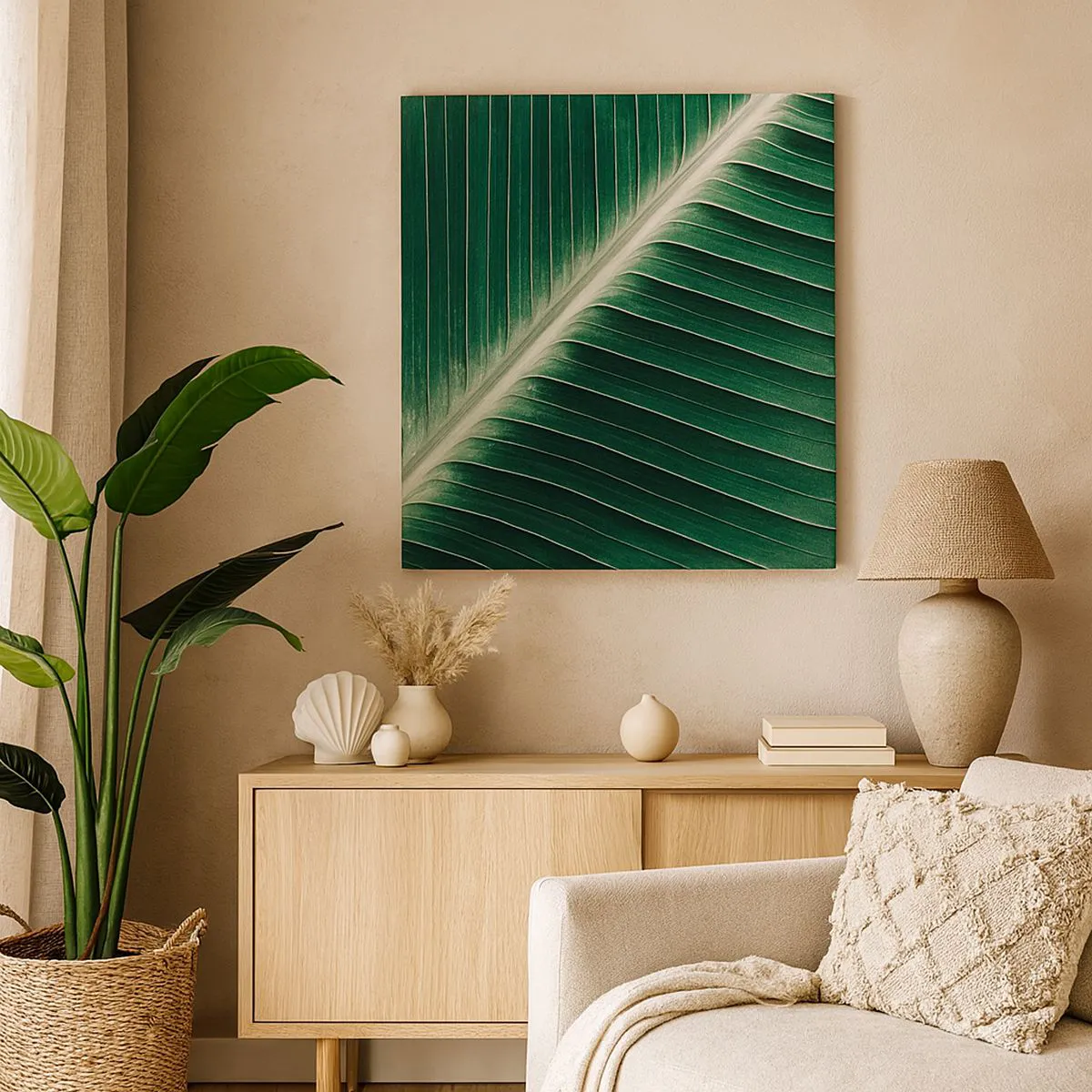 Obraz na płótnie - Rytm natury - 30x30 cm